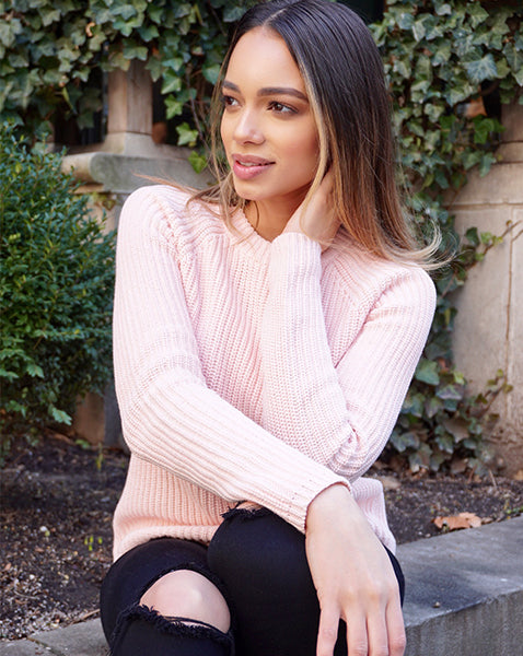 Raven Arce in 525's The Jane Sweater
