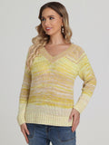 Janice: Ombre Reversible Cardigan Pullover