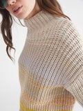 Valerie: Ombre Mockneck Pullover Sweater