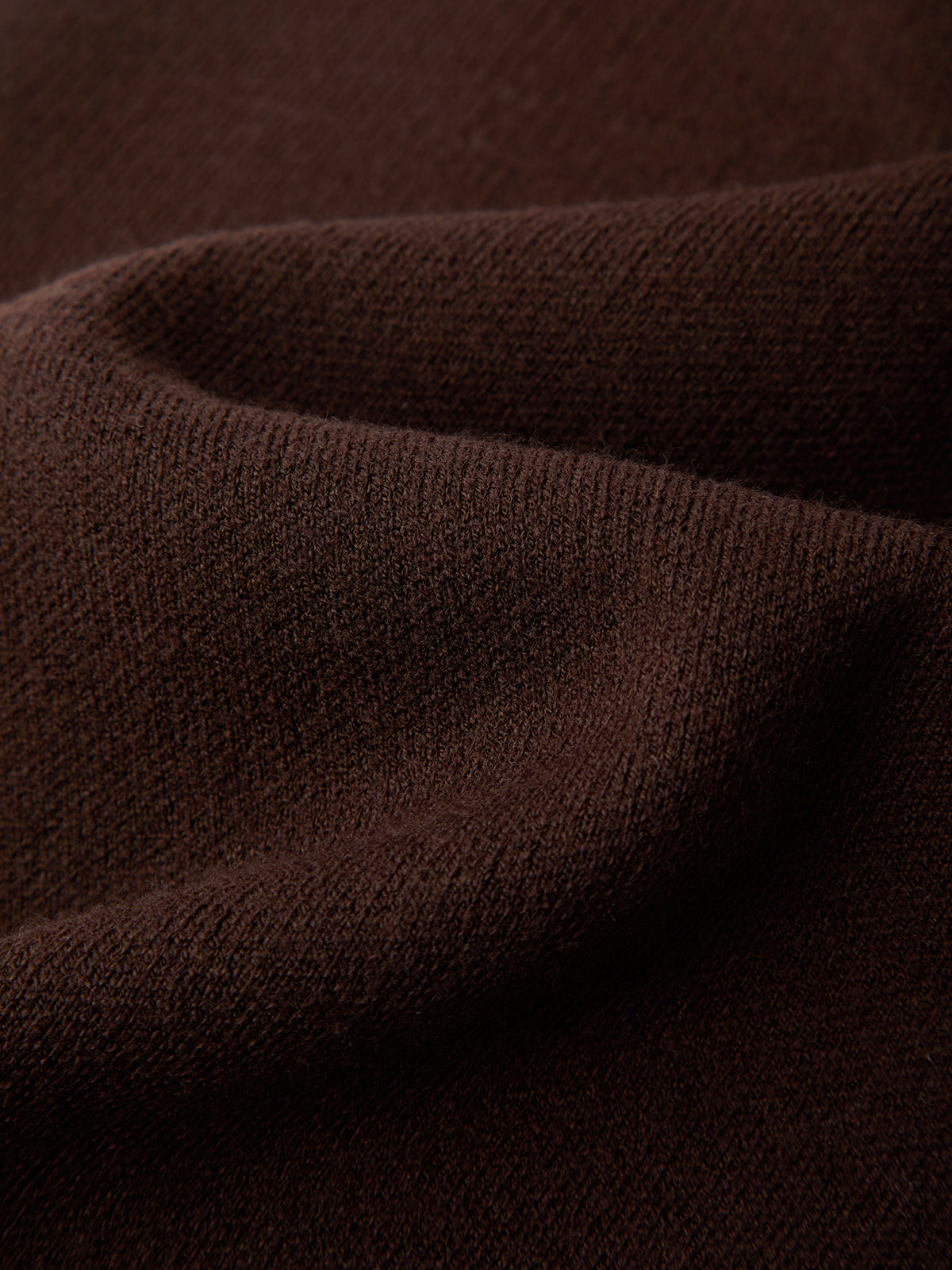 Close-up of brown textured fabric