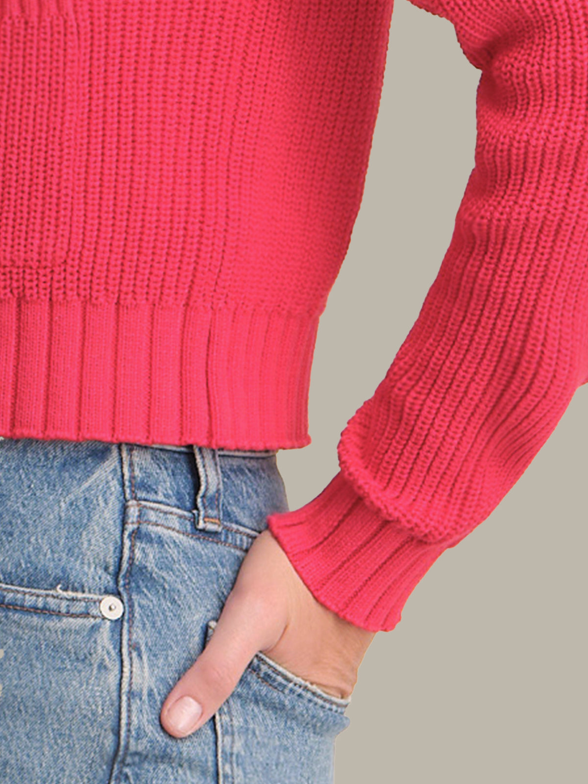 Palmer: Crewneck Cotton Cardigan