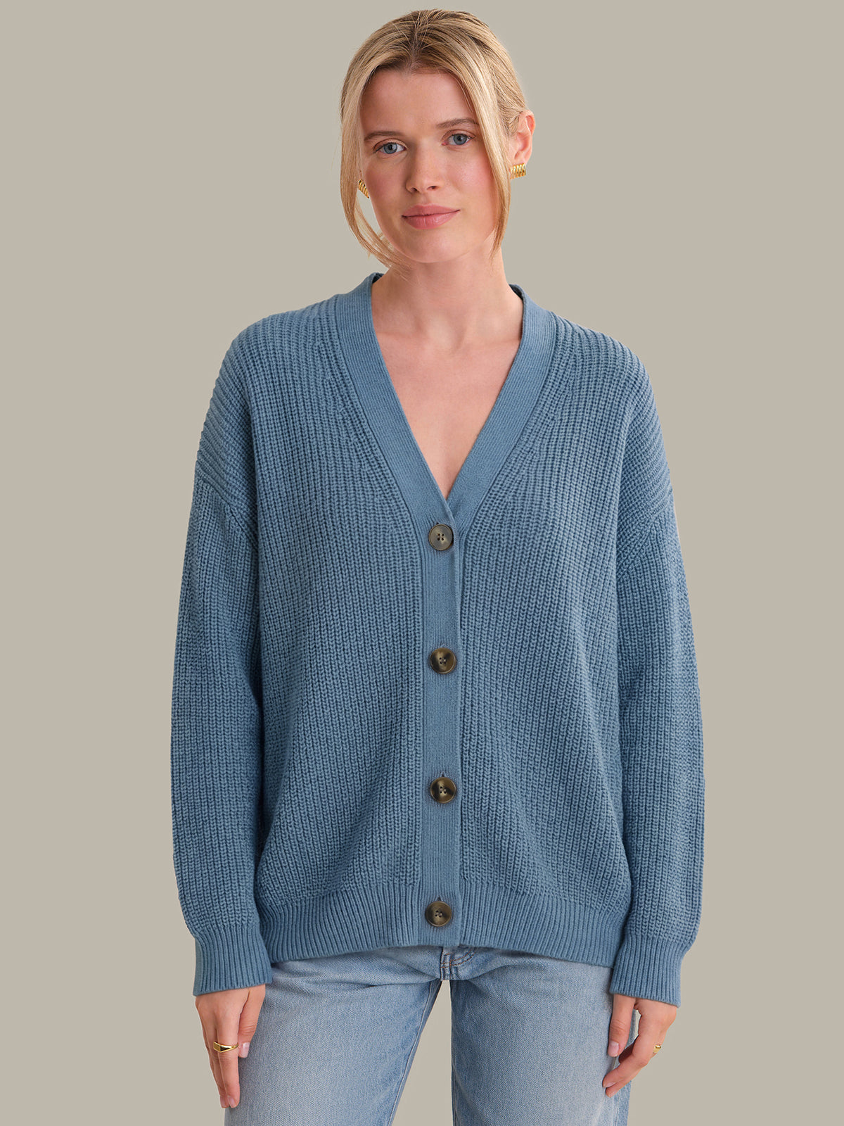 525 America Emilia: Cotton Cocoon Cardigan