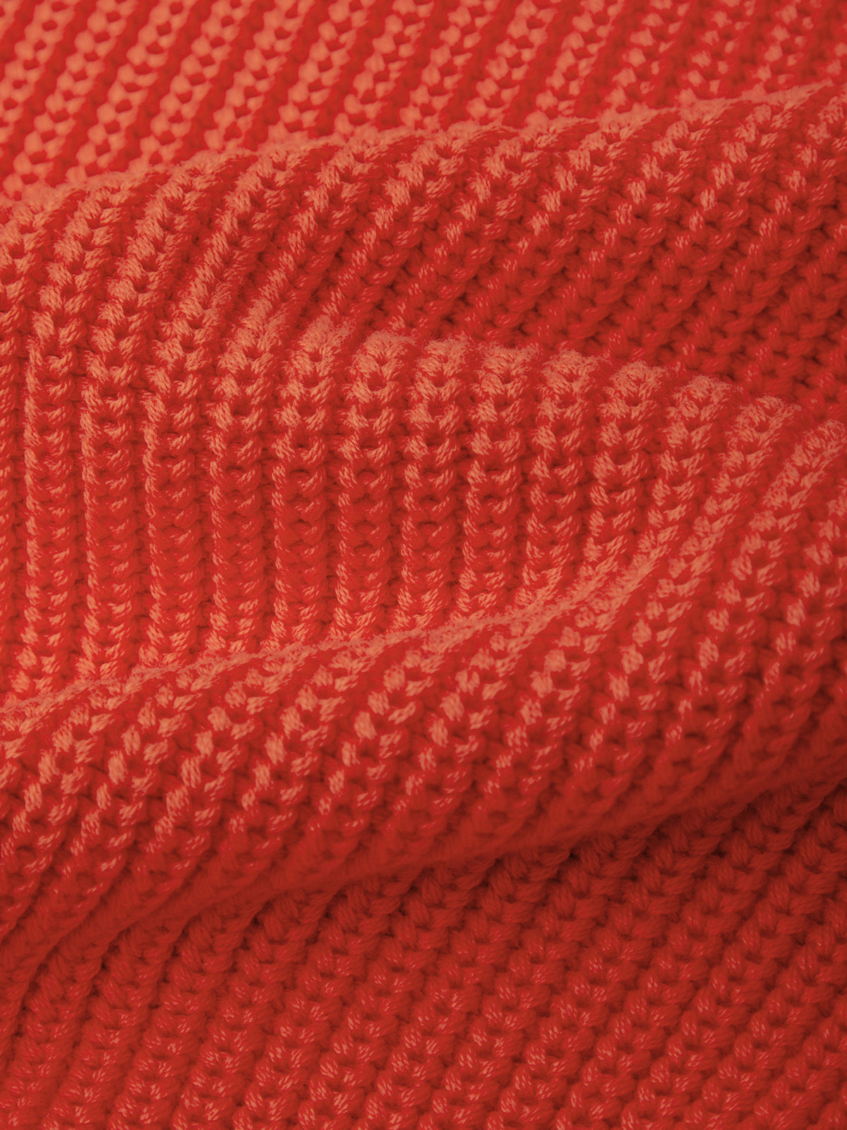 Close-up of red textured fabric