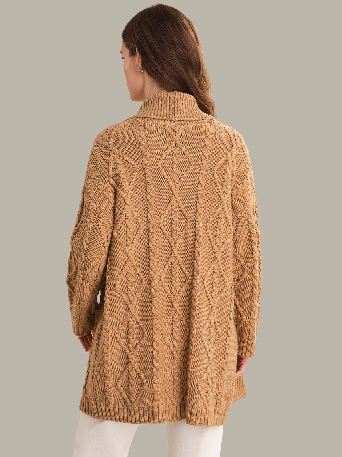 Sandra: Cable Knit Cardigan