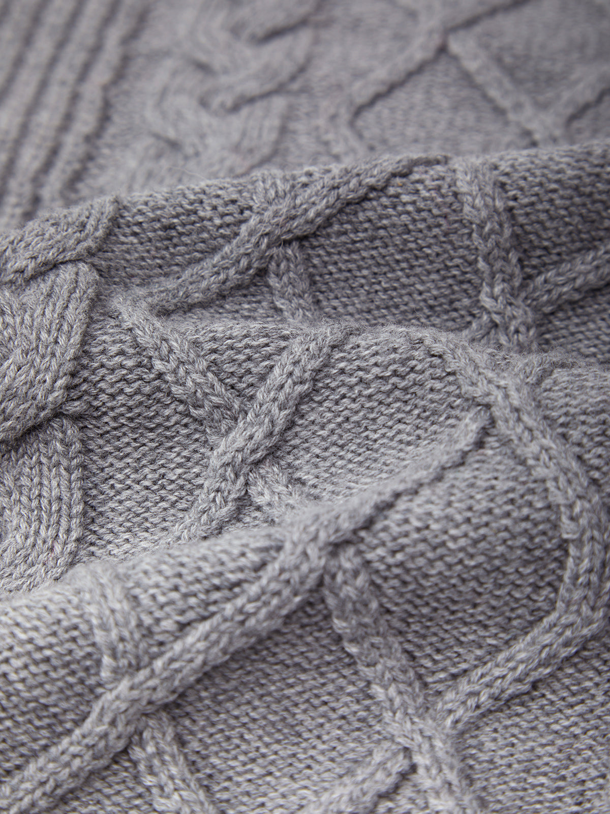 Florence: Cotton Cable Knit Cardigan