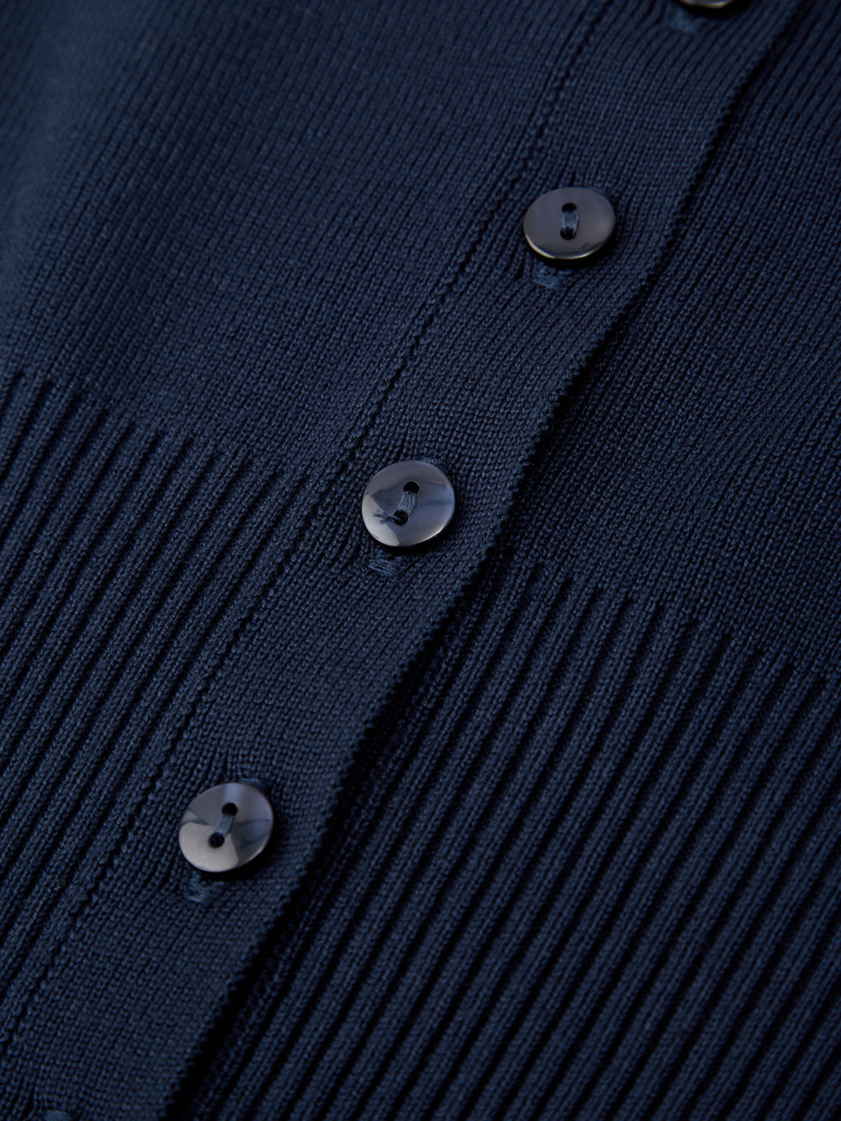 Anne: High Rib Waist Cardigan