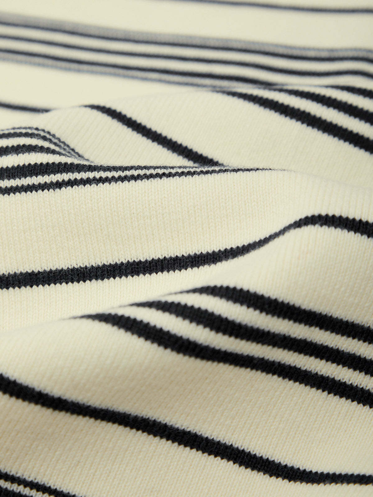 Cara: Striped Henley Pullover