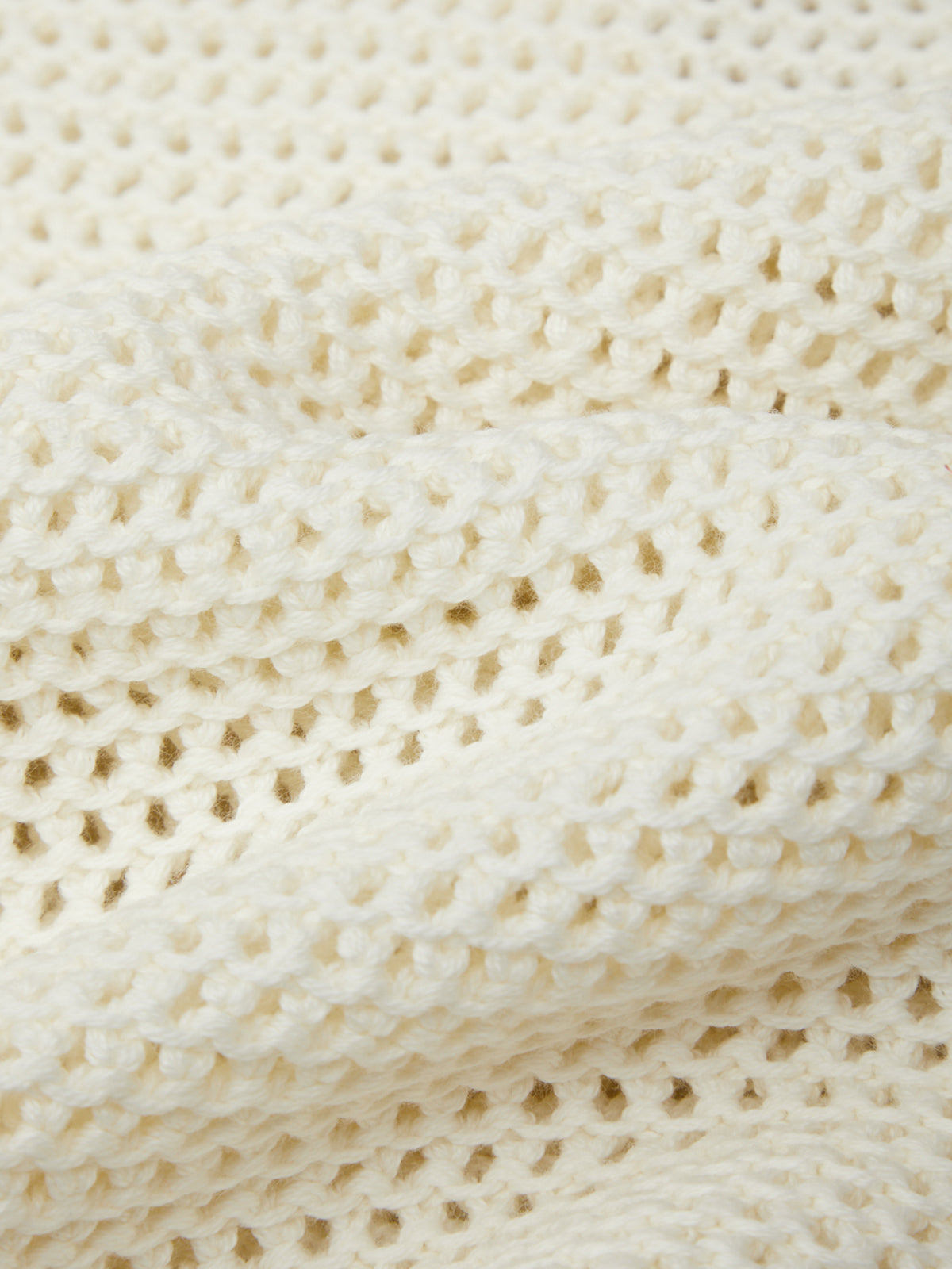 Rosa V-Neck Pointelle Mesh Tank