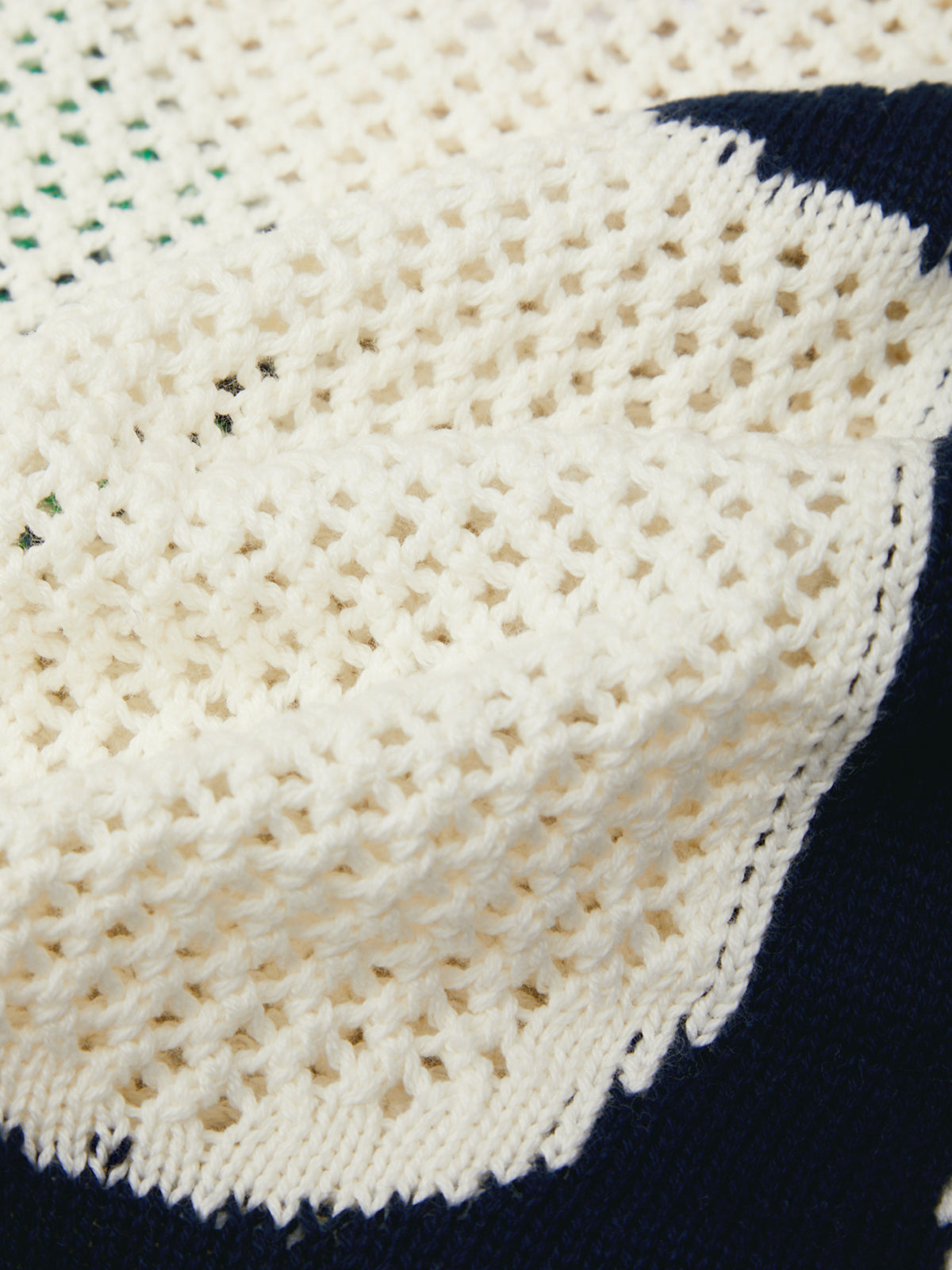 Tide Mesh Nautical Cardigan