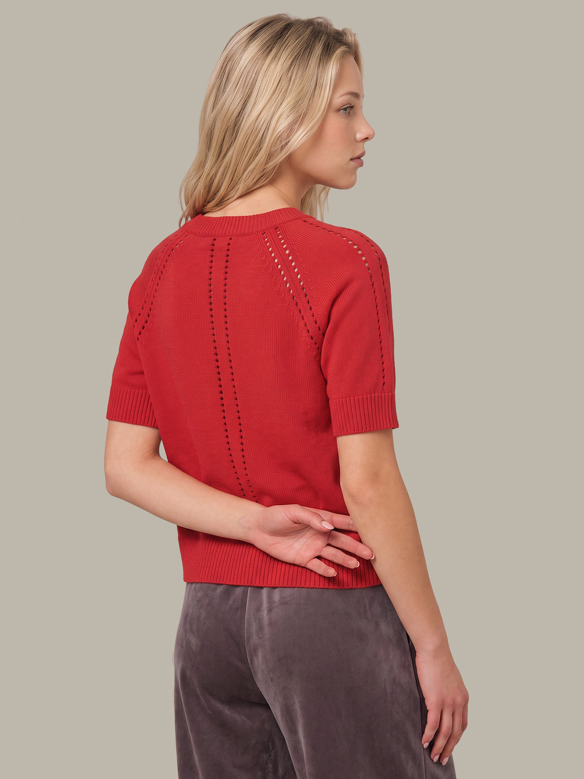 Melody: Cotton Button Down Cardigan