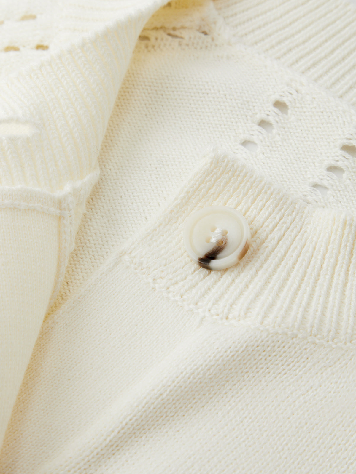 Melody: Cotton Button Down Cardigan