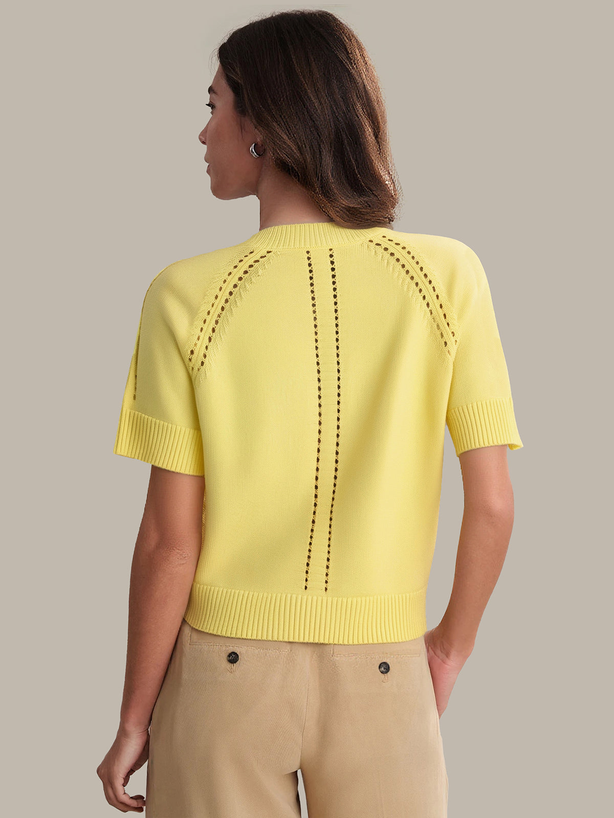 Melody: Cotton Button Down Cardigan