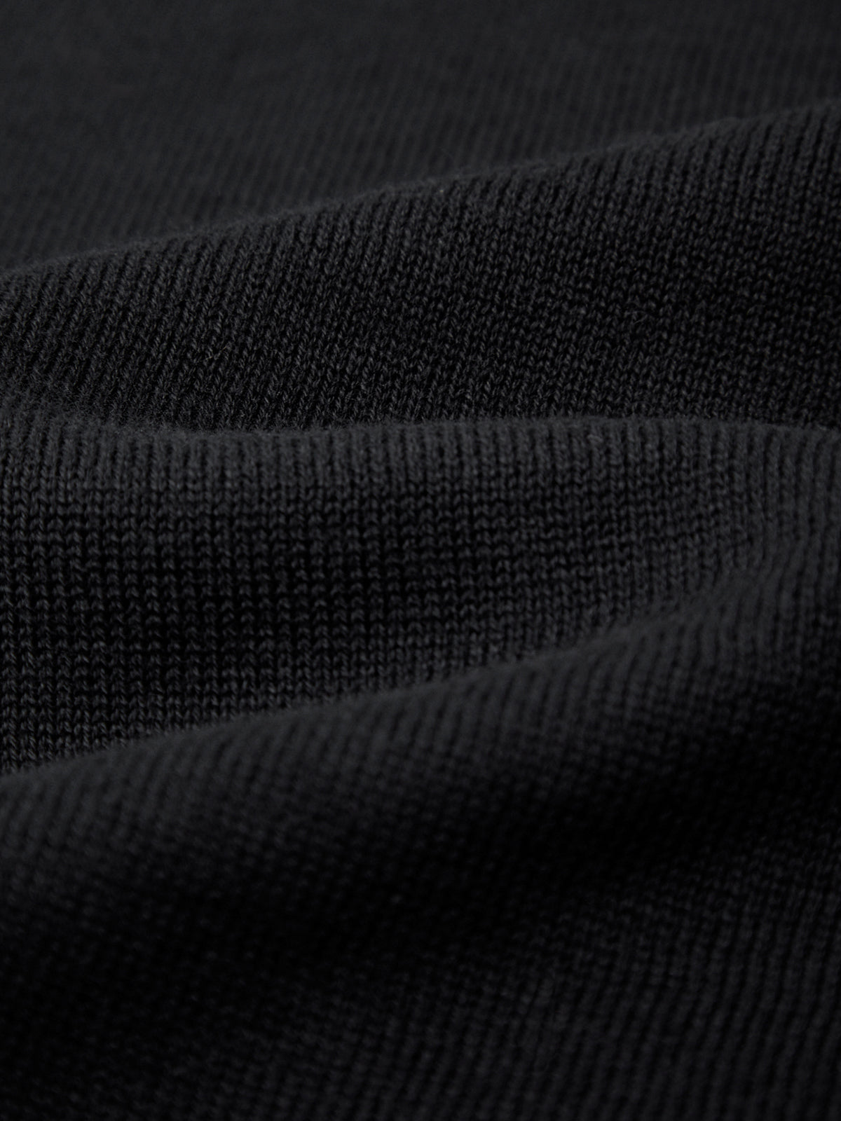Close-up of black fabric texture