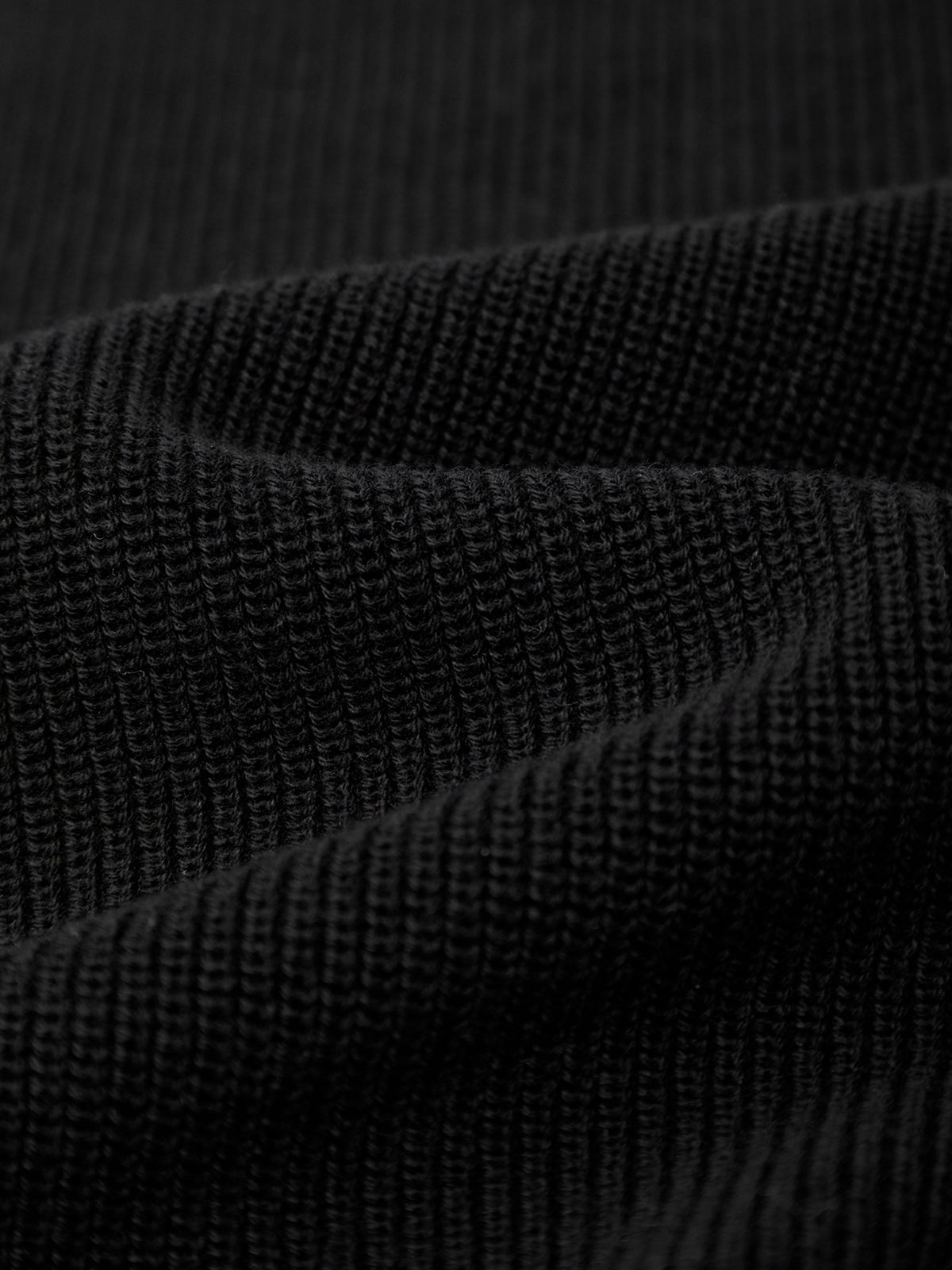 Close-up of black textured fabric