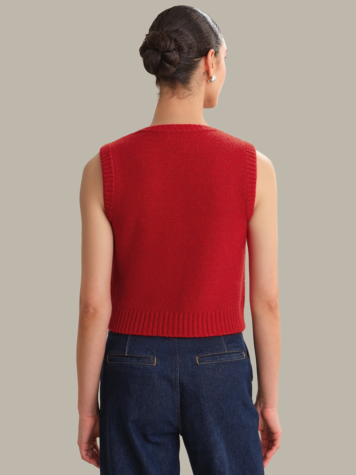 Dara: Cashmere Silk Vest