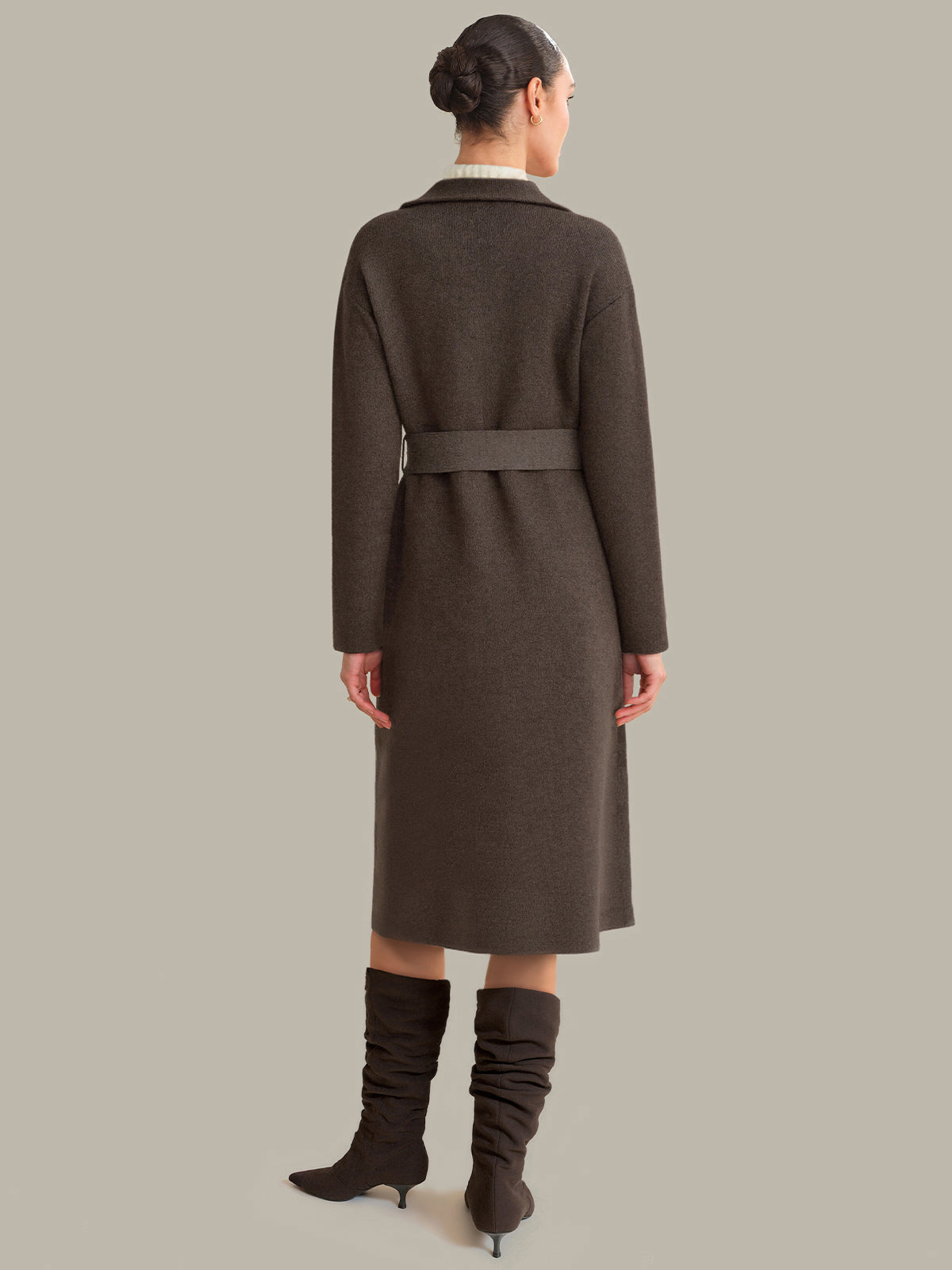 Madeline: Wool Cashmere Sweater Coat