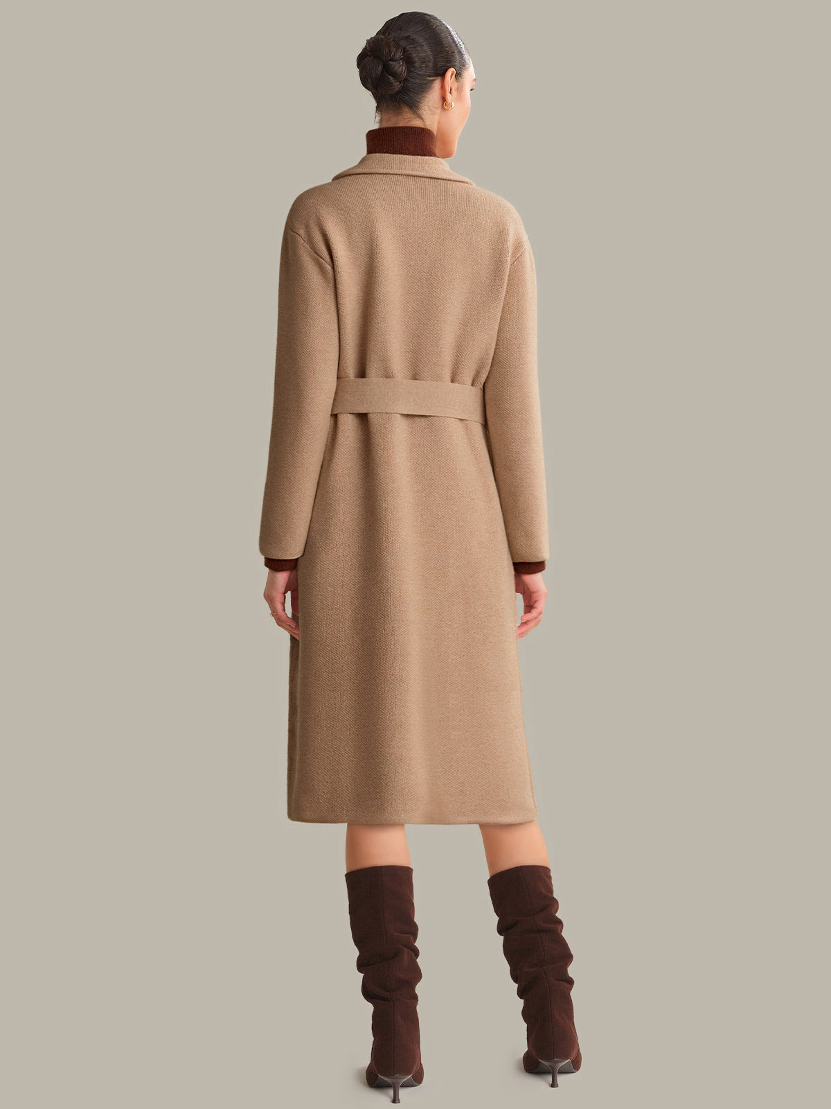 Madeline: Wool Cashmere Sweater Coat