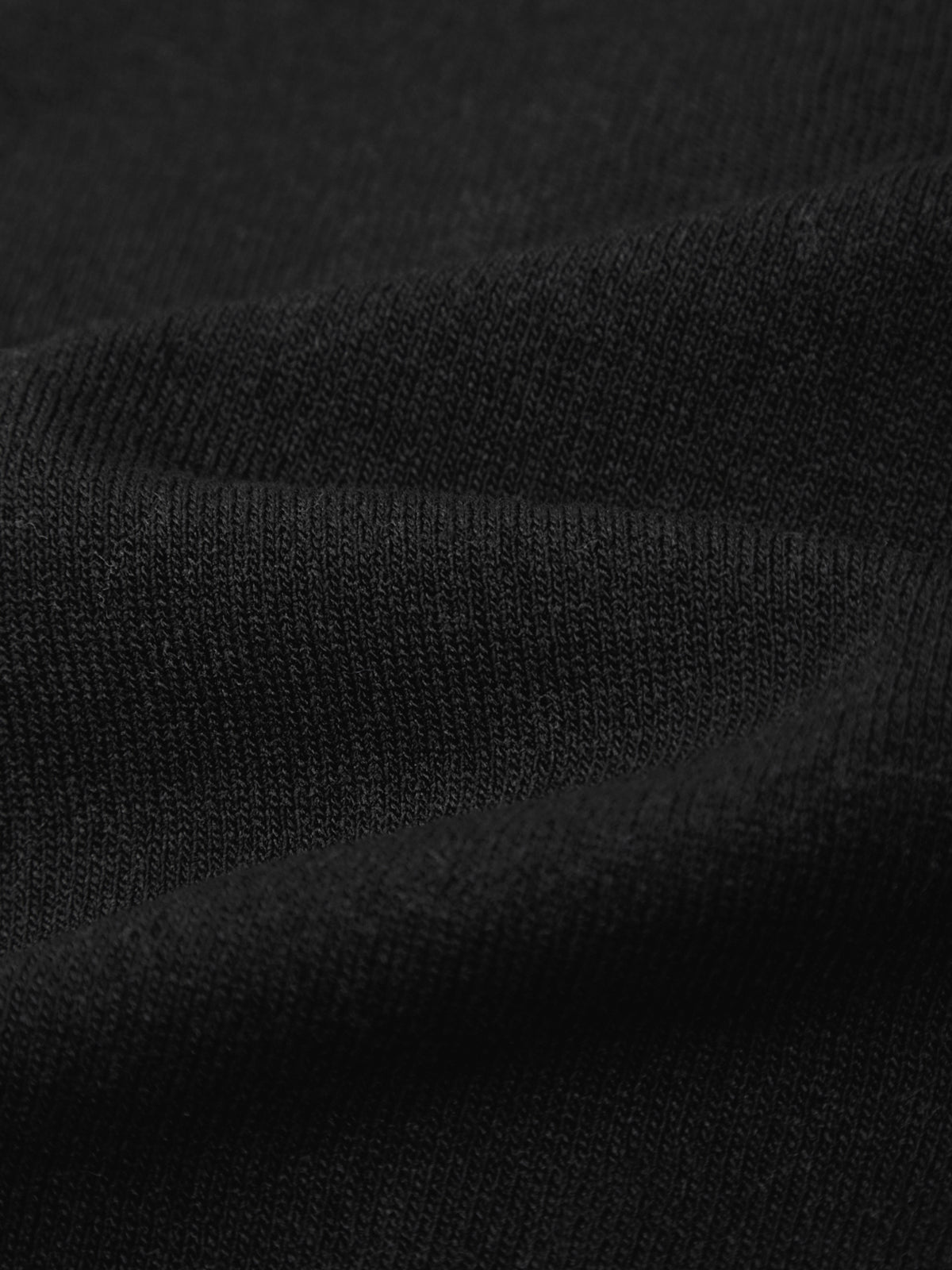 Close-up of black fabric texture