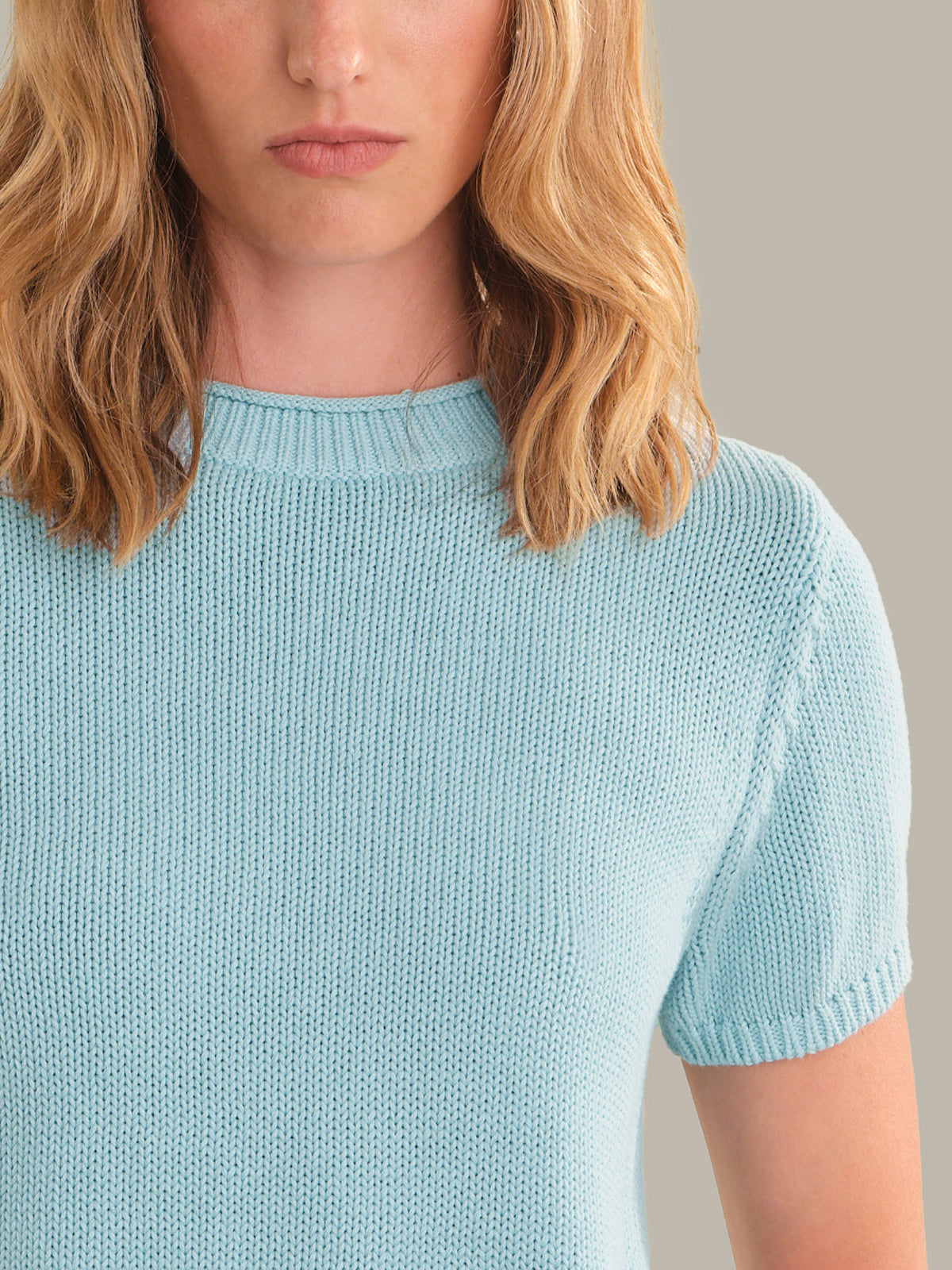 Banks Rolled Edge Sweater Tee