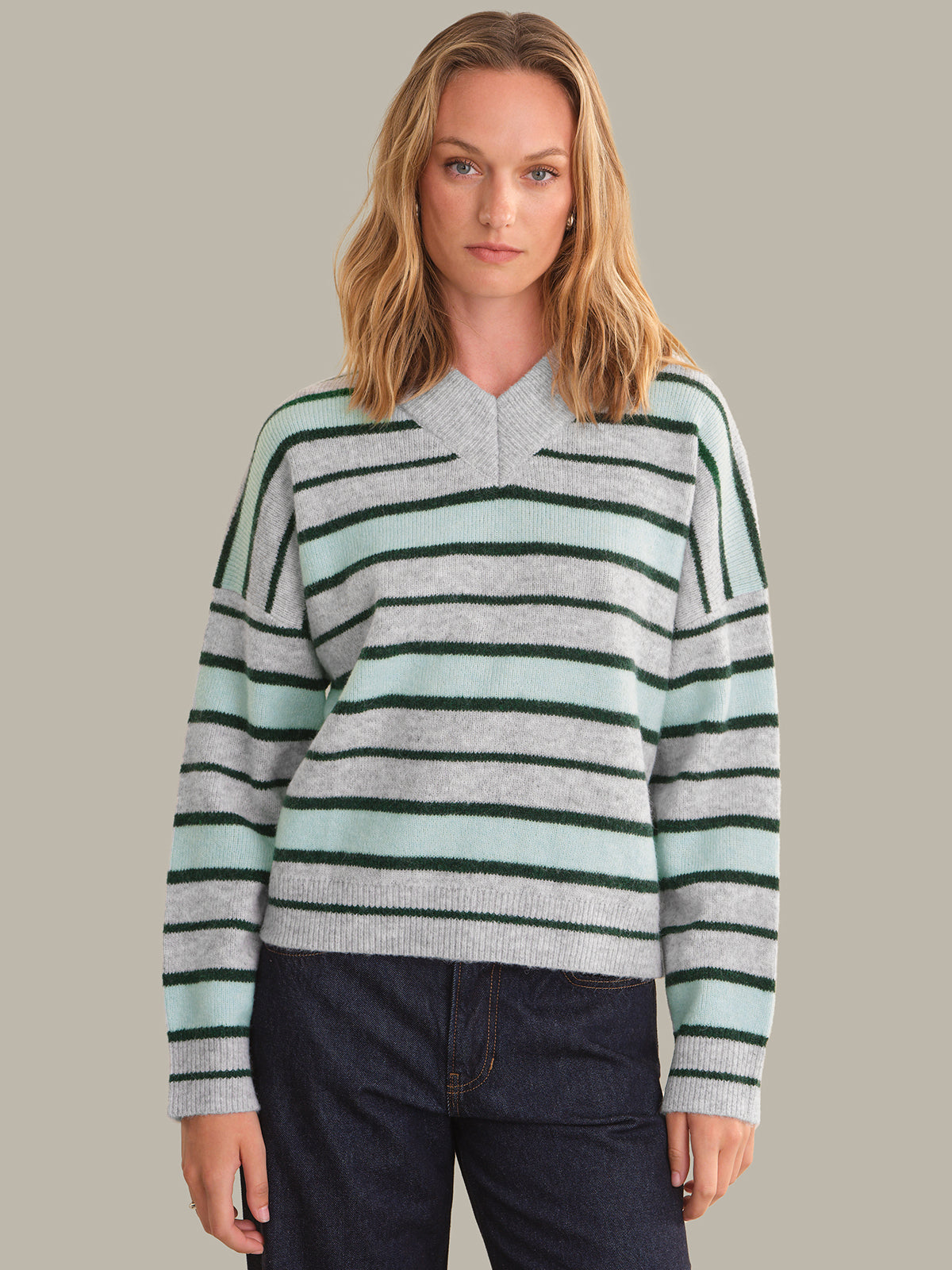 Bexley High V Cropped Pullover