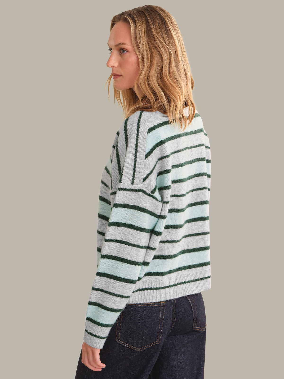 Bexley High V Cropped Pullover