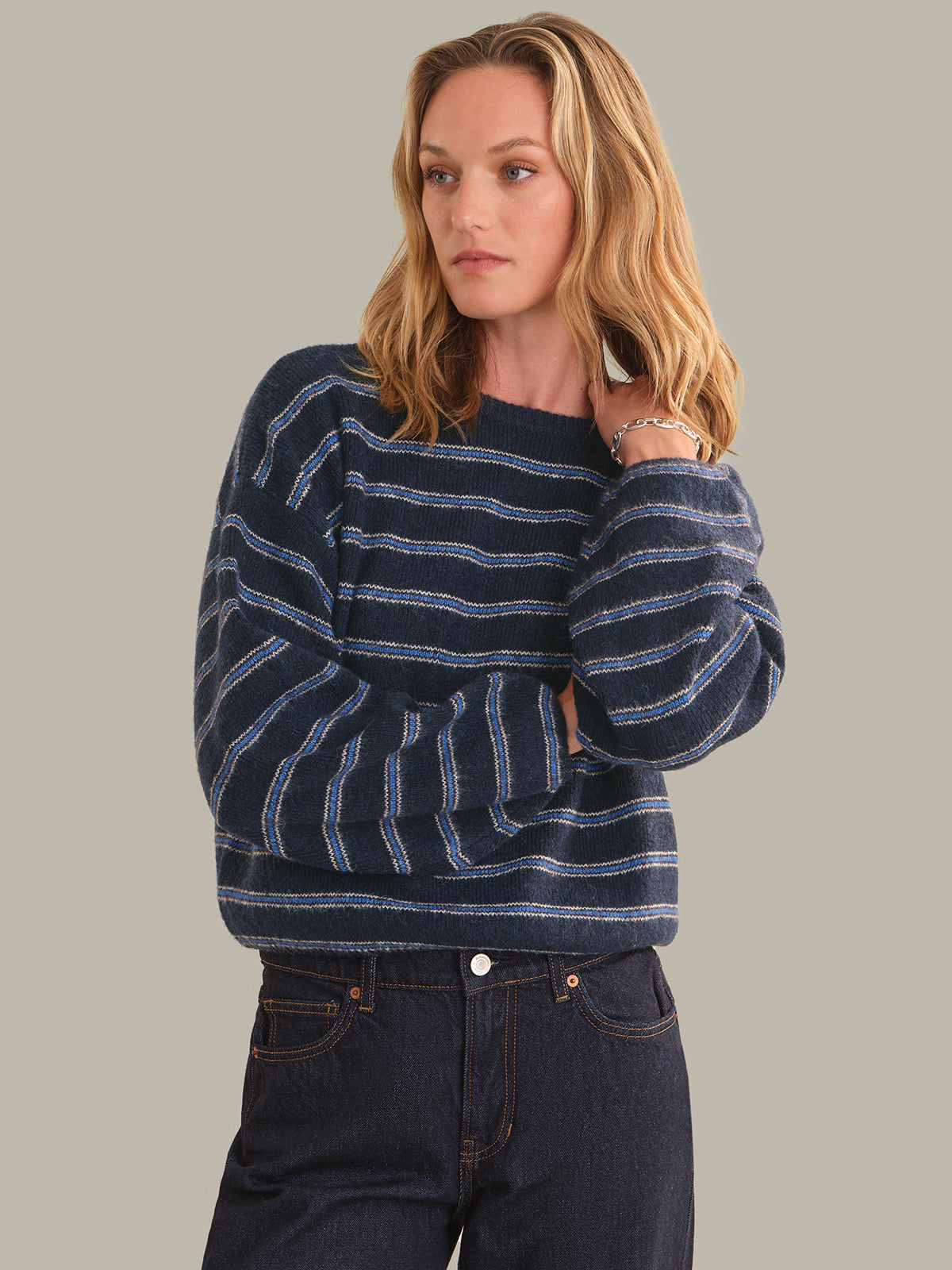 Kensington Cropped Full Sleeve Pullover
