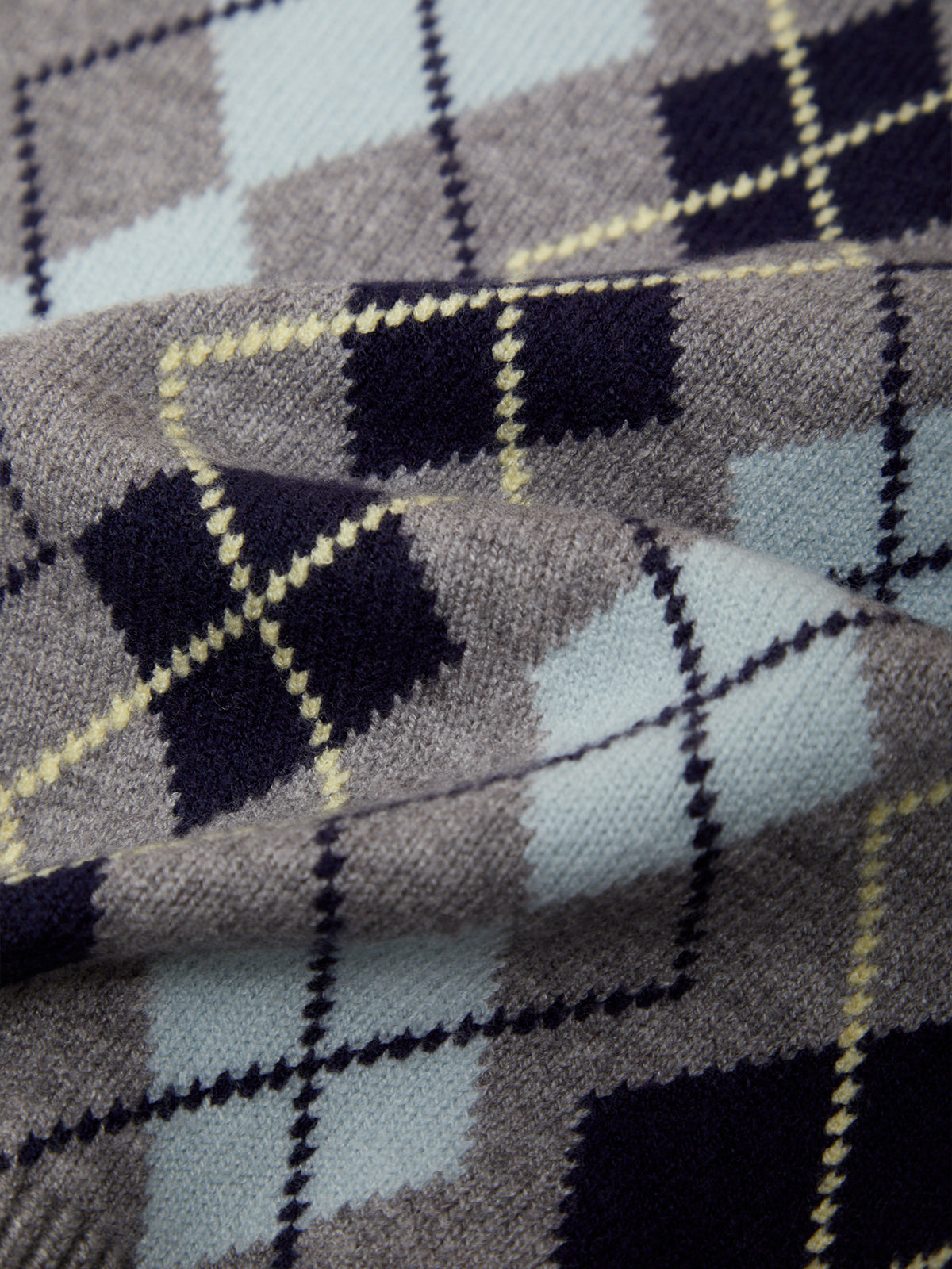 Serena Intarsia Argyle Cardigan