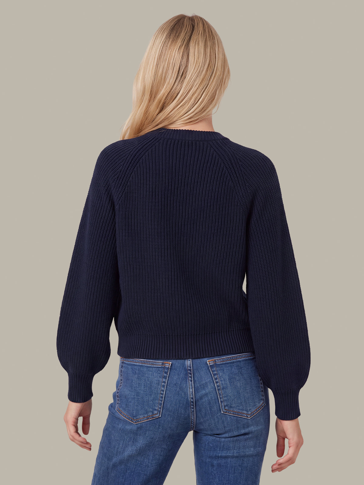 Pippa Shaker Crew Cardigan