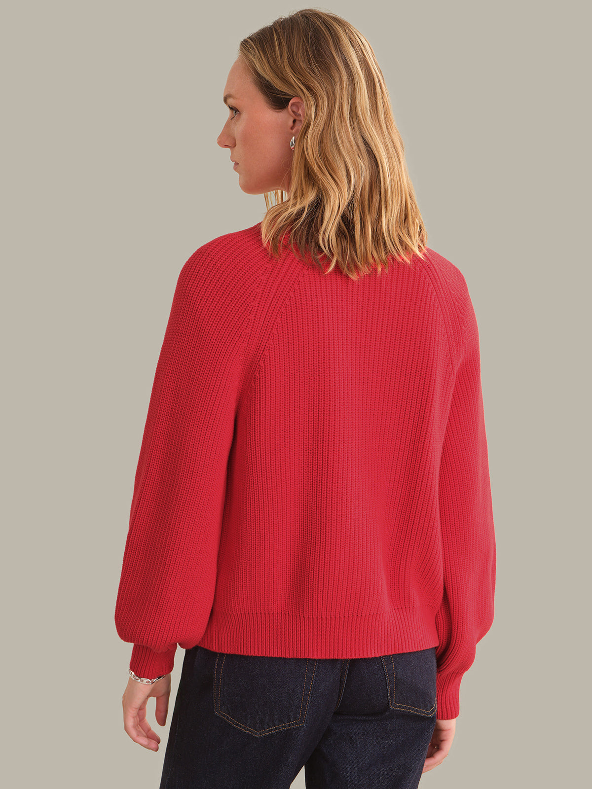 Pippa Shaker Crew Cardigan