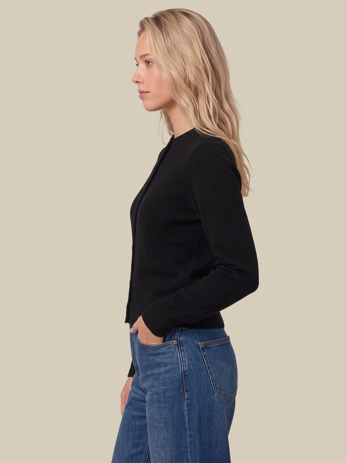 Betsy Classic Cashmere Cardigan