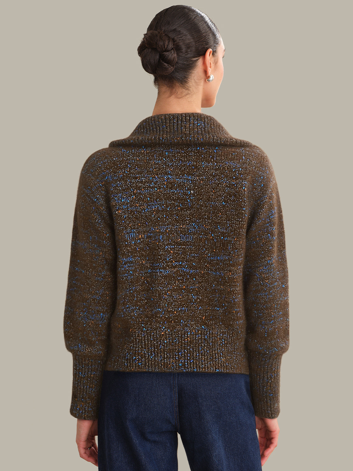 Trina: Space Yarn Sweater Jacket