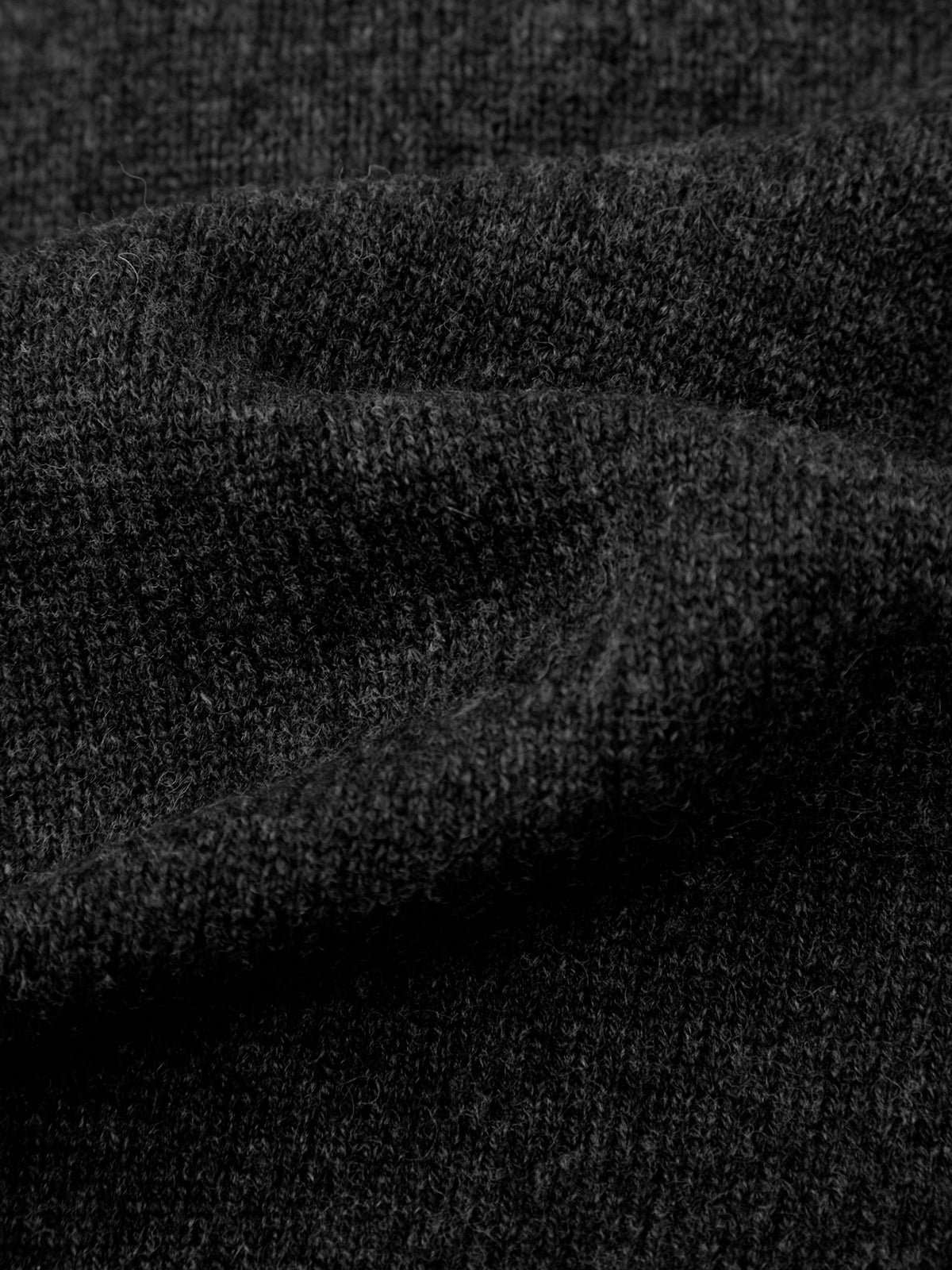 Close-up of dark gerty textured fabric