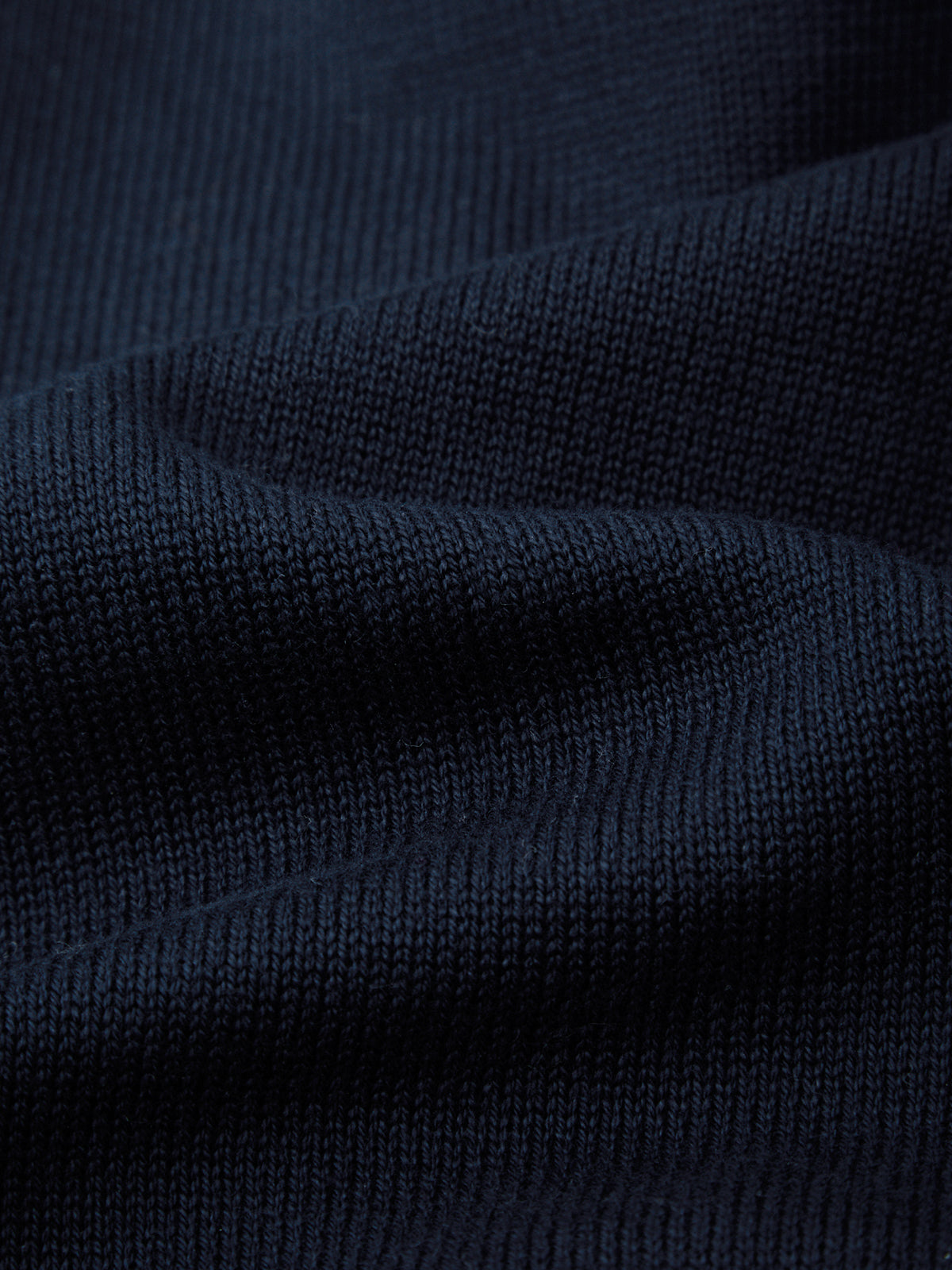 Close-up of dark blue fabric texture
