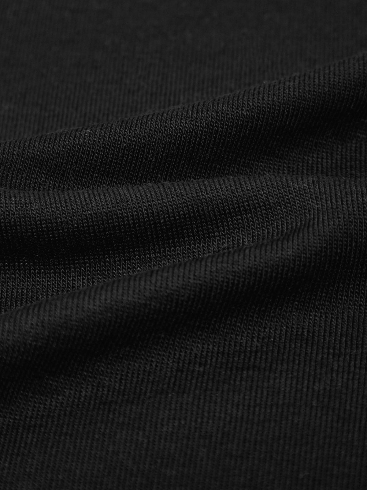 Close-up of black fabric texture