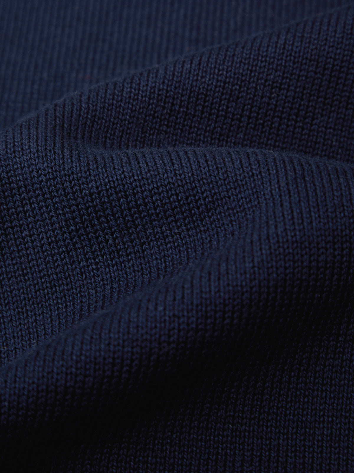Close-up of dark blue fabric texture