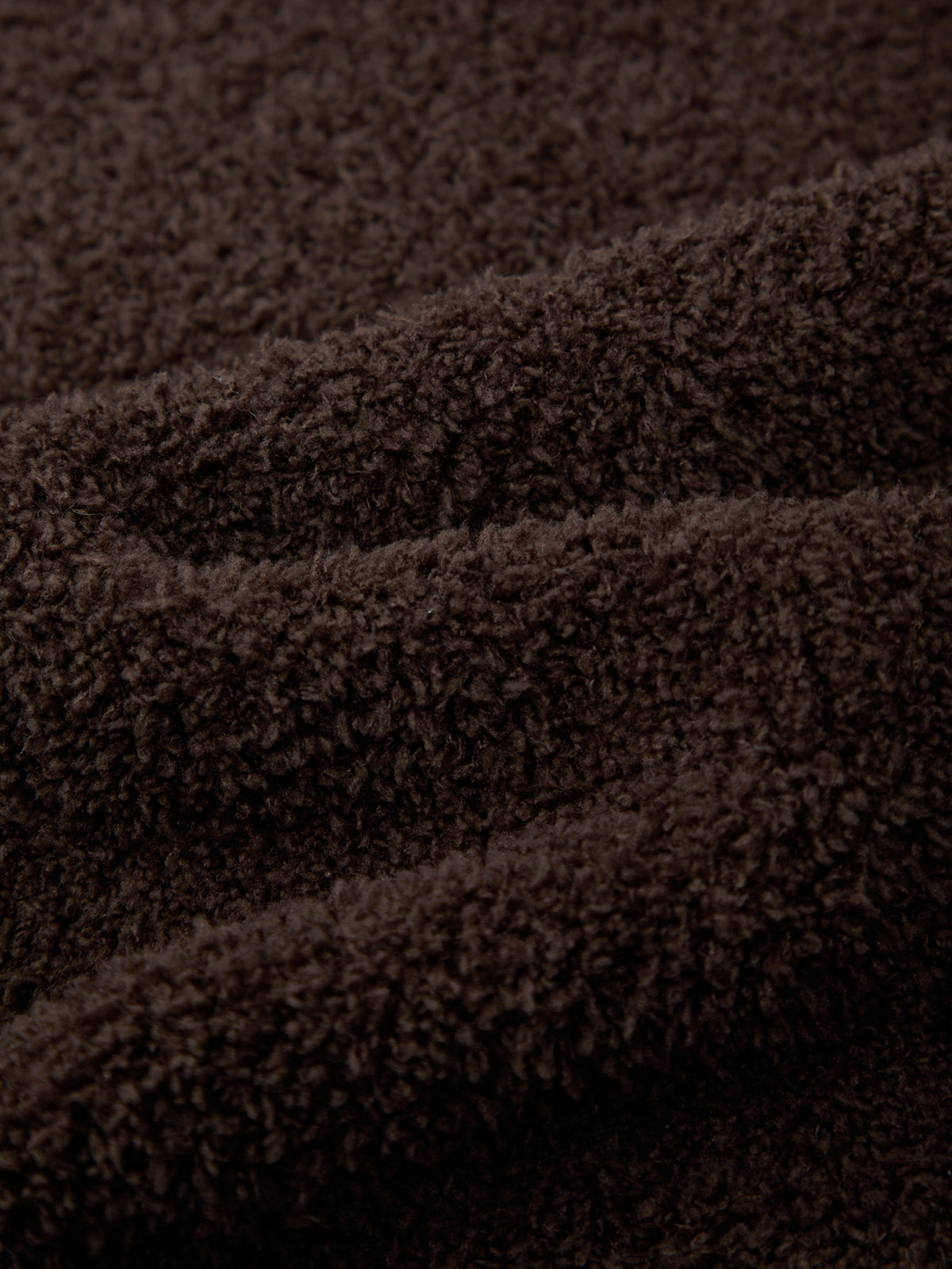 Close-up of brown textured fabric