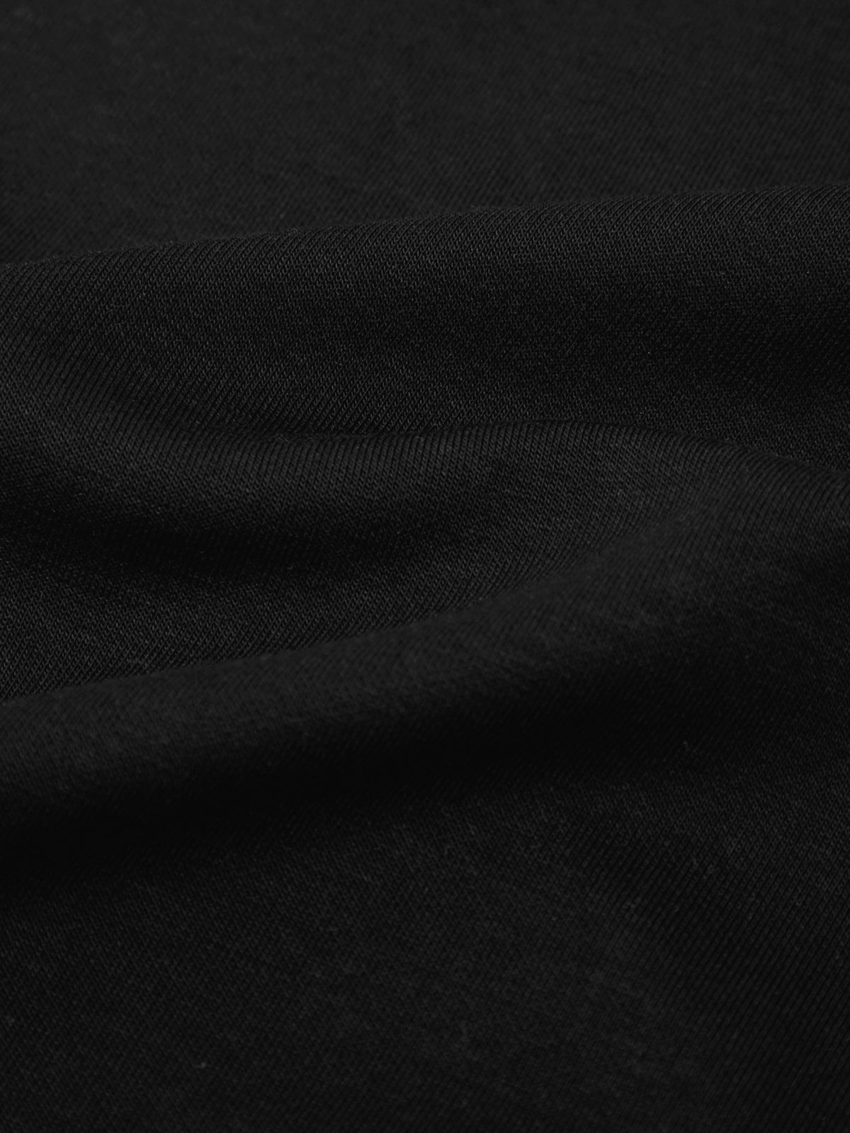 Close-up of black fabric texture