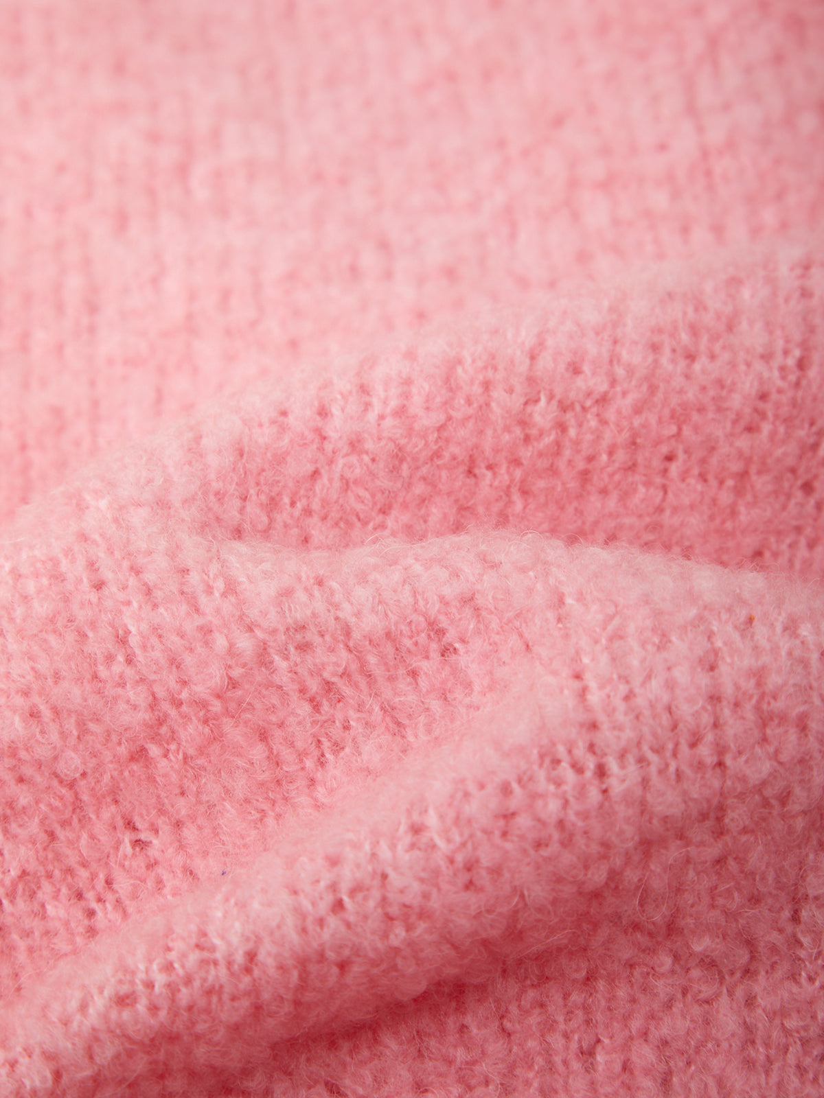 Close-up of pink textured fabric