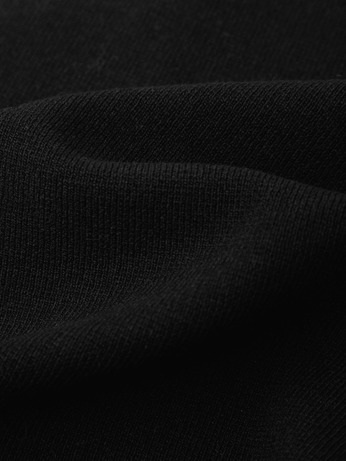 Close-up of black fabric texture