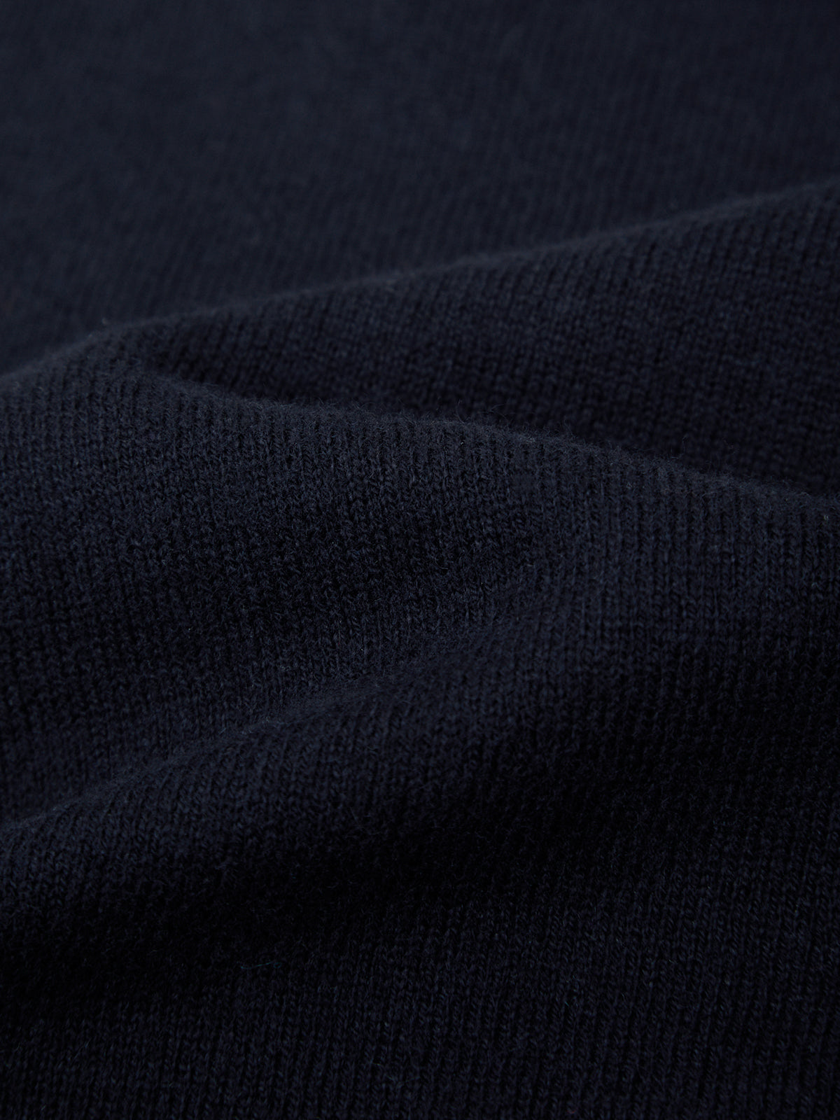Close-up of dark blue fabric texture