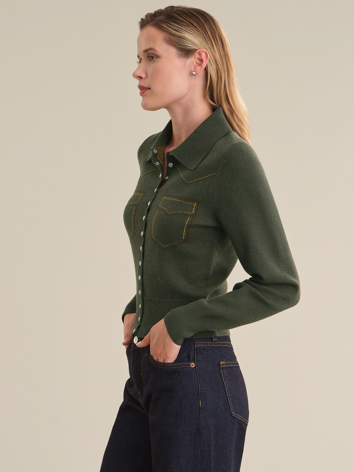 Isadora Trompe L'Oeil Western Shirt