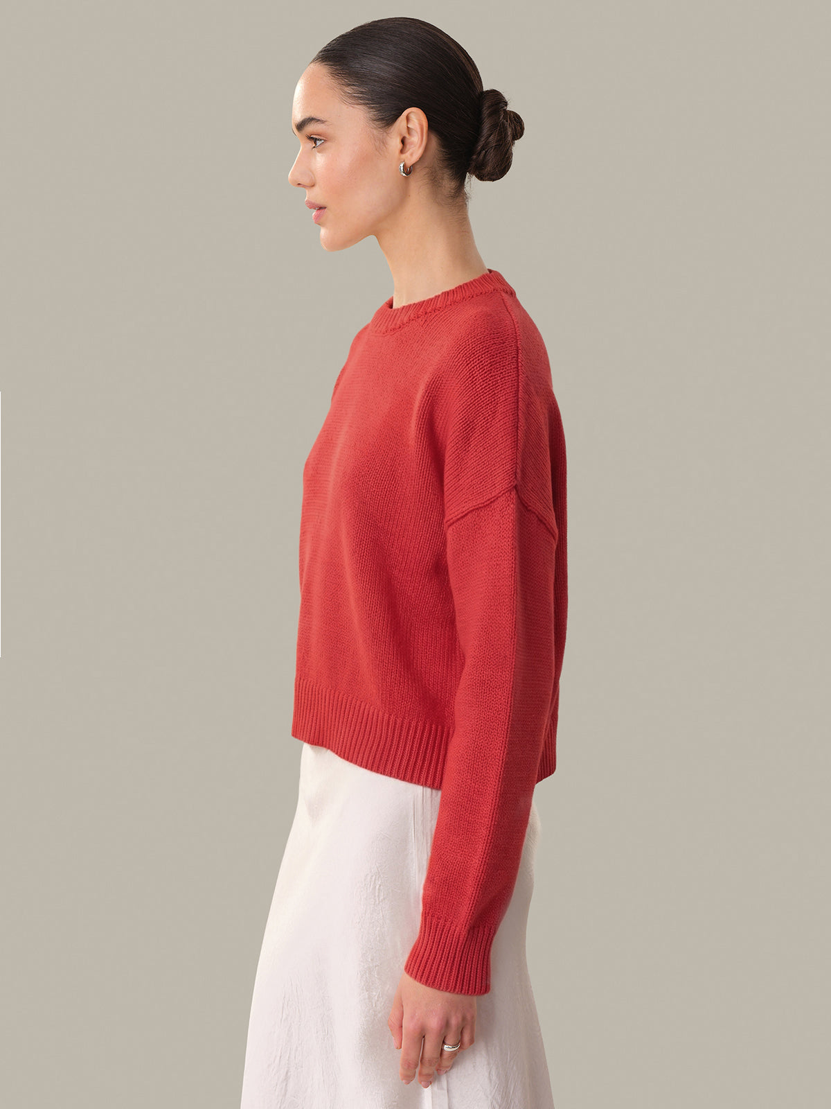 Veda: Classic Cotton Crewneck Sweater