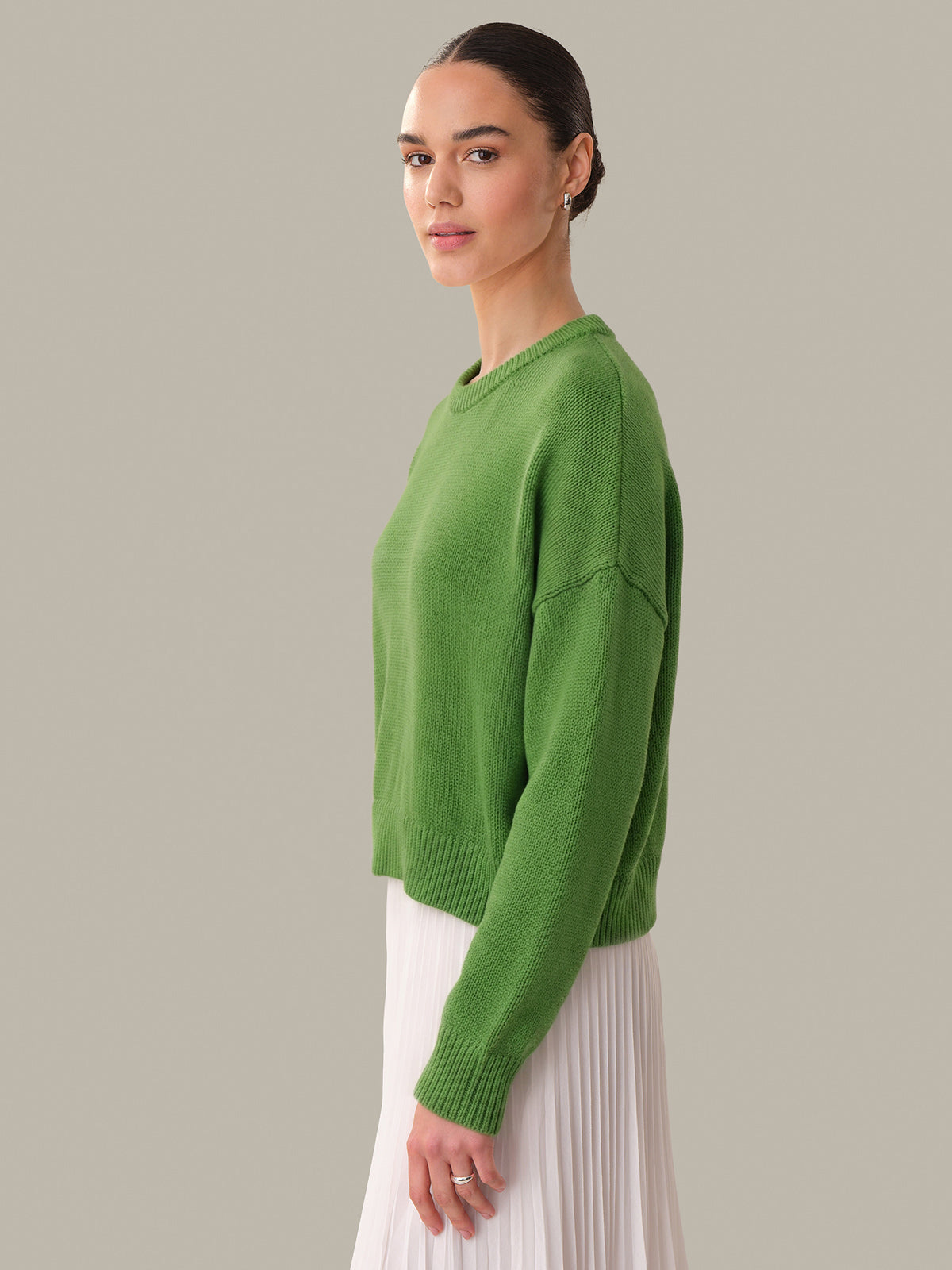 Veda: Classic Cotton Crewneck Sweater
