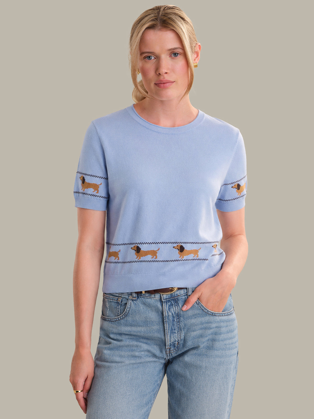 Harmony: Dachshund Cotton Pullover