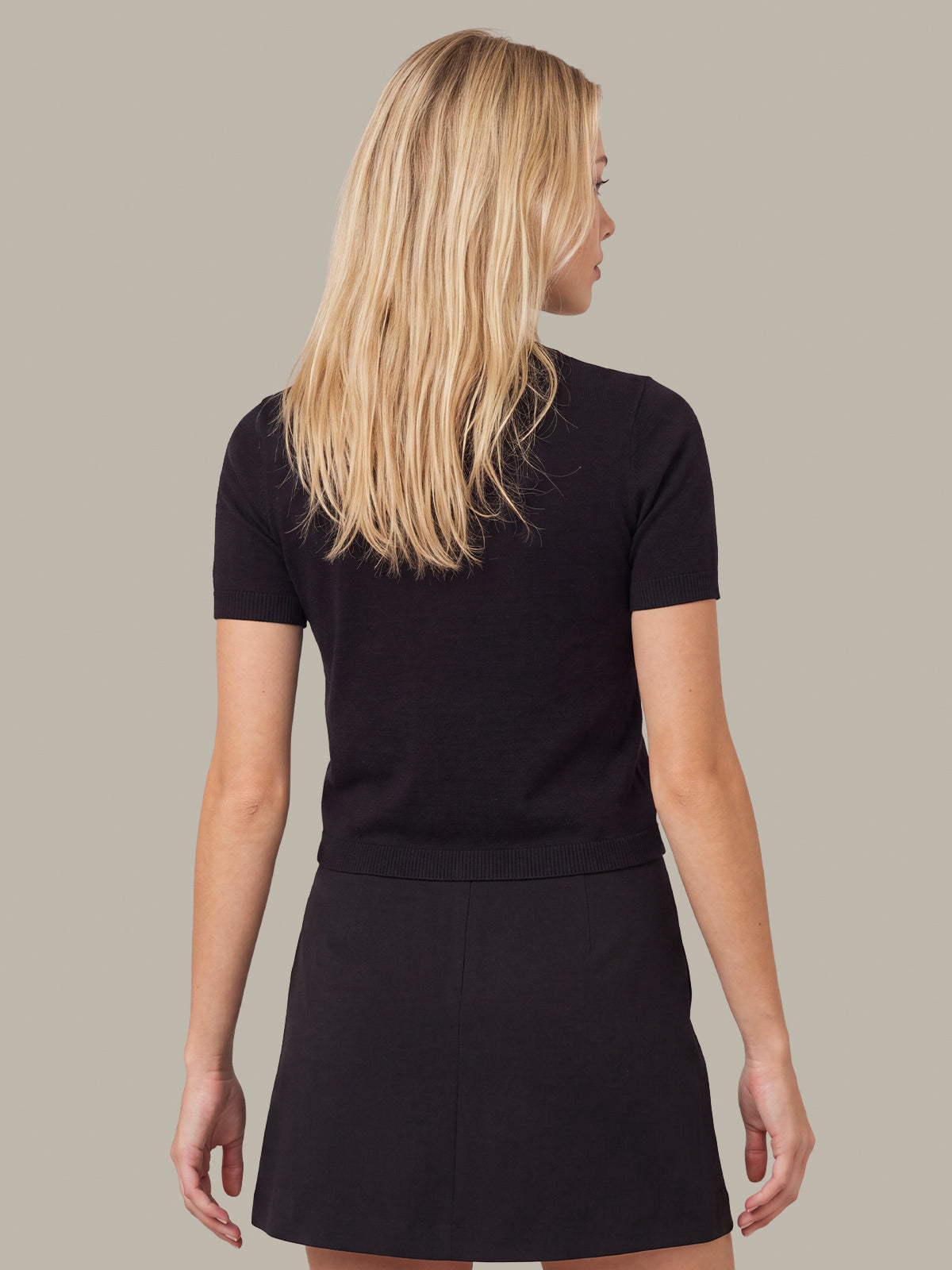Anita: Button Front Short Sleeve Cardigan