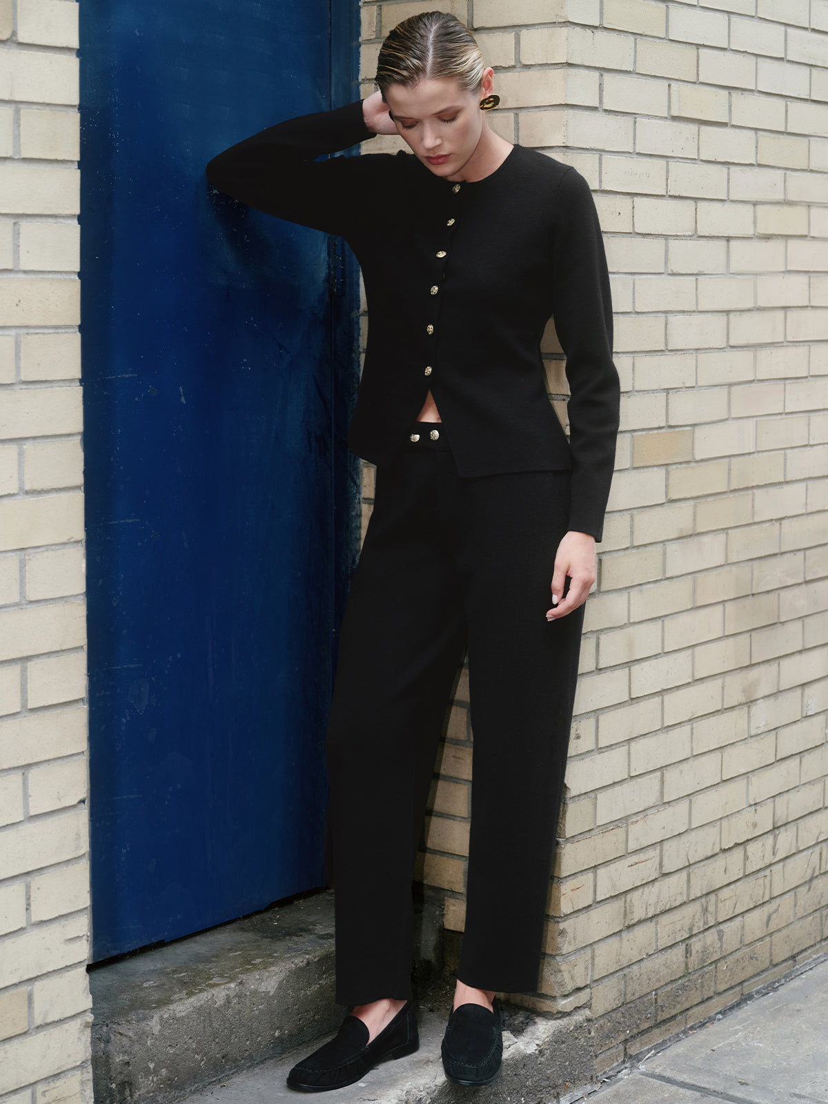 525 X DL10C: Sullivan Wool Barrel Pant