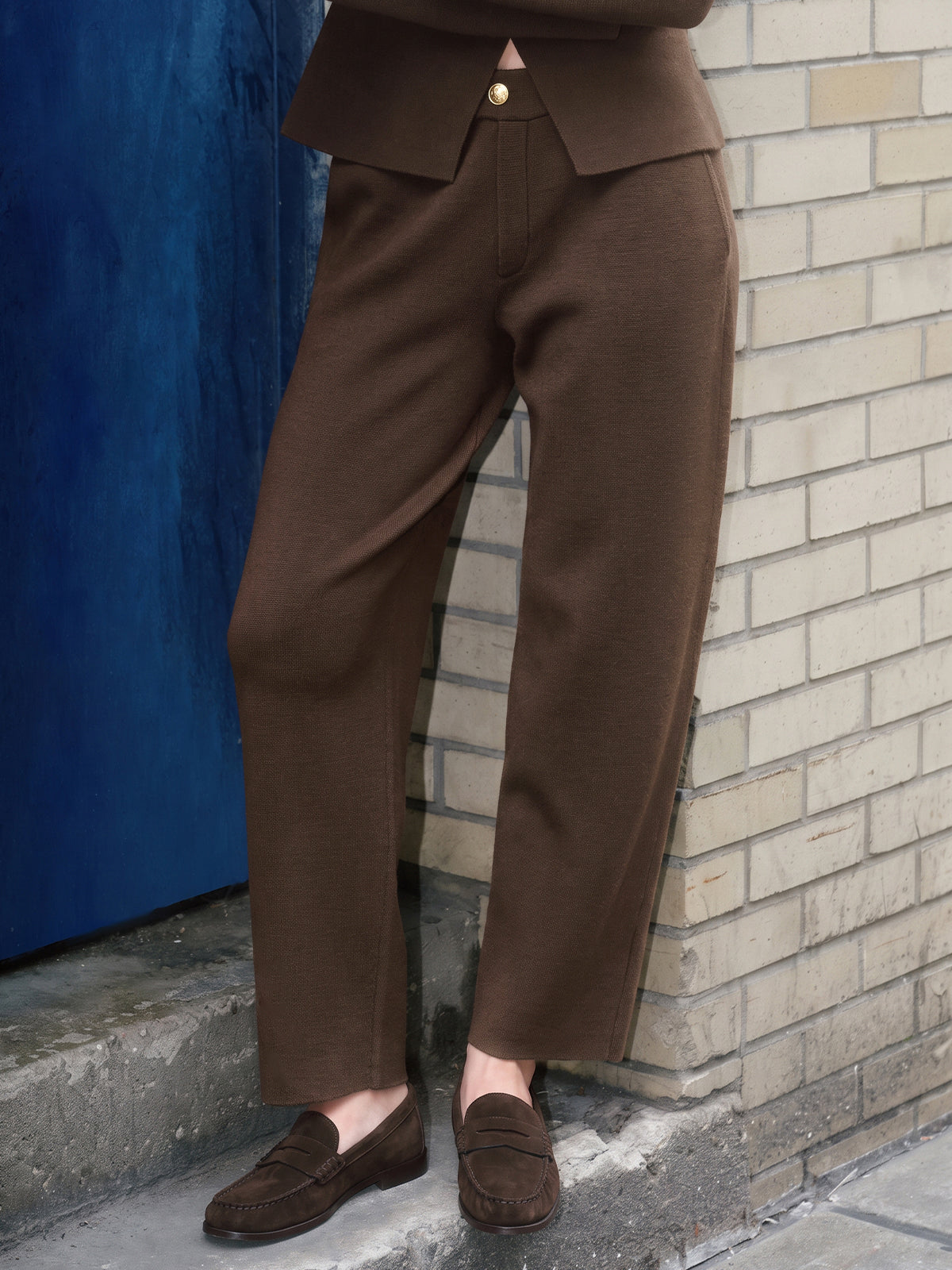 525 X DL10C: Sullivan Wool Barrel Pant