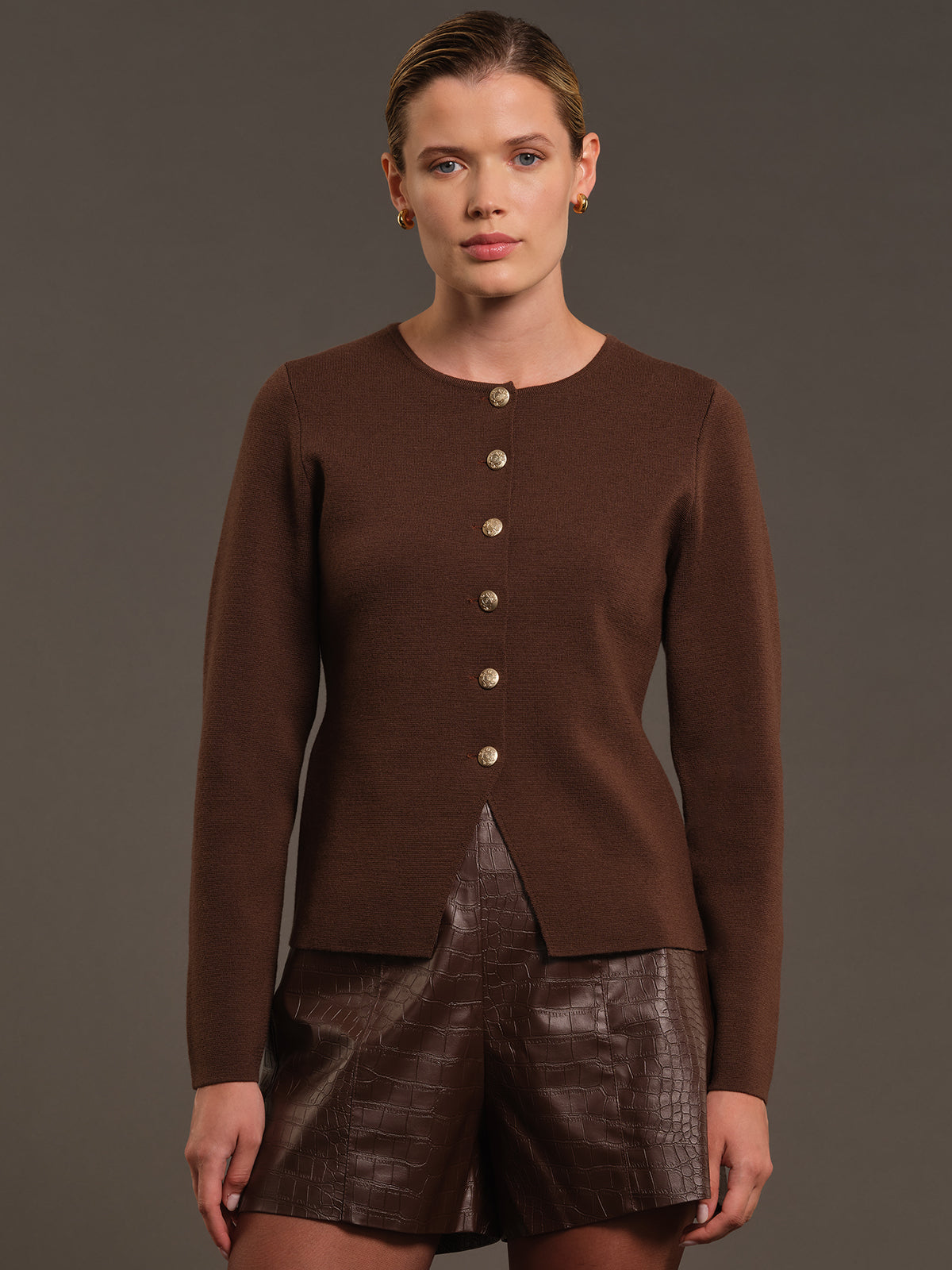 525 X DL10C: Bleecker Wool Cardigan