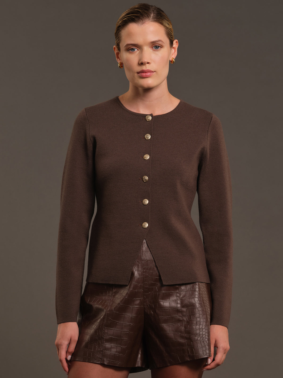 525 X DL10C: Bleecker Wool Cardigan