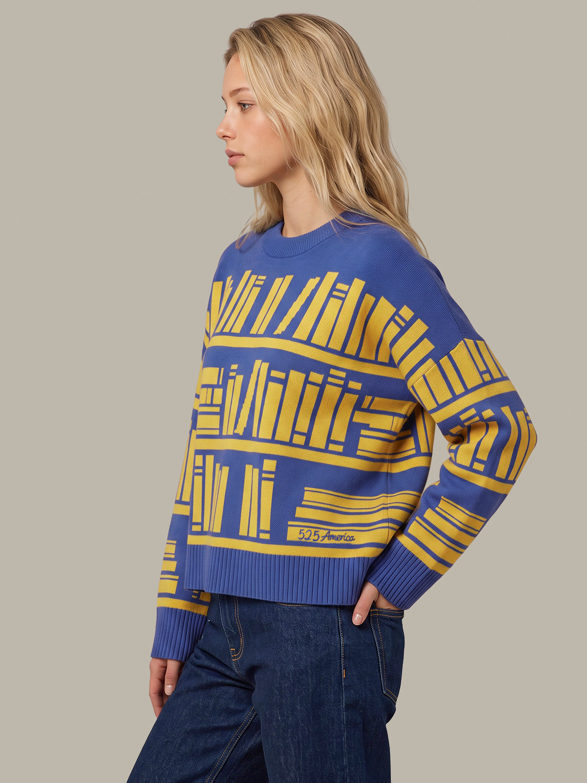 Ciara Bookshelf Sweater